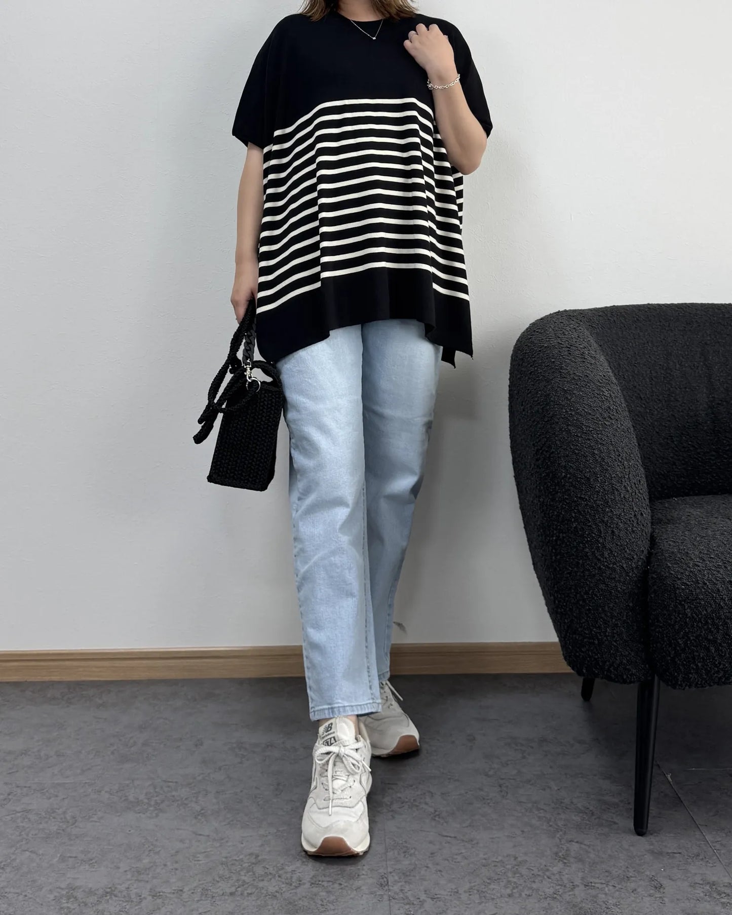 【7/2までのセール価格】スタイルアップテーパードデニム