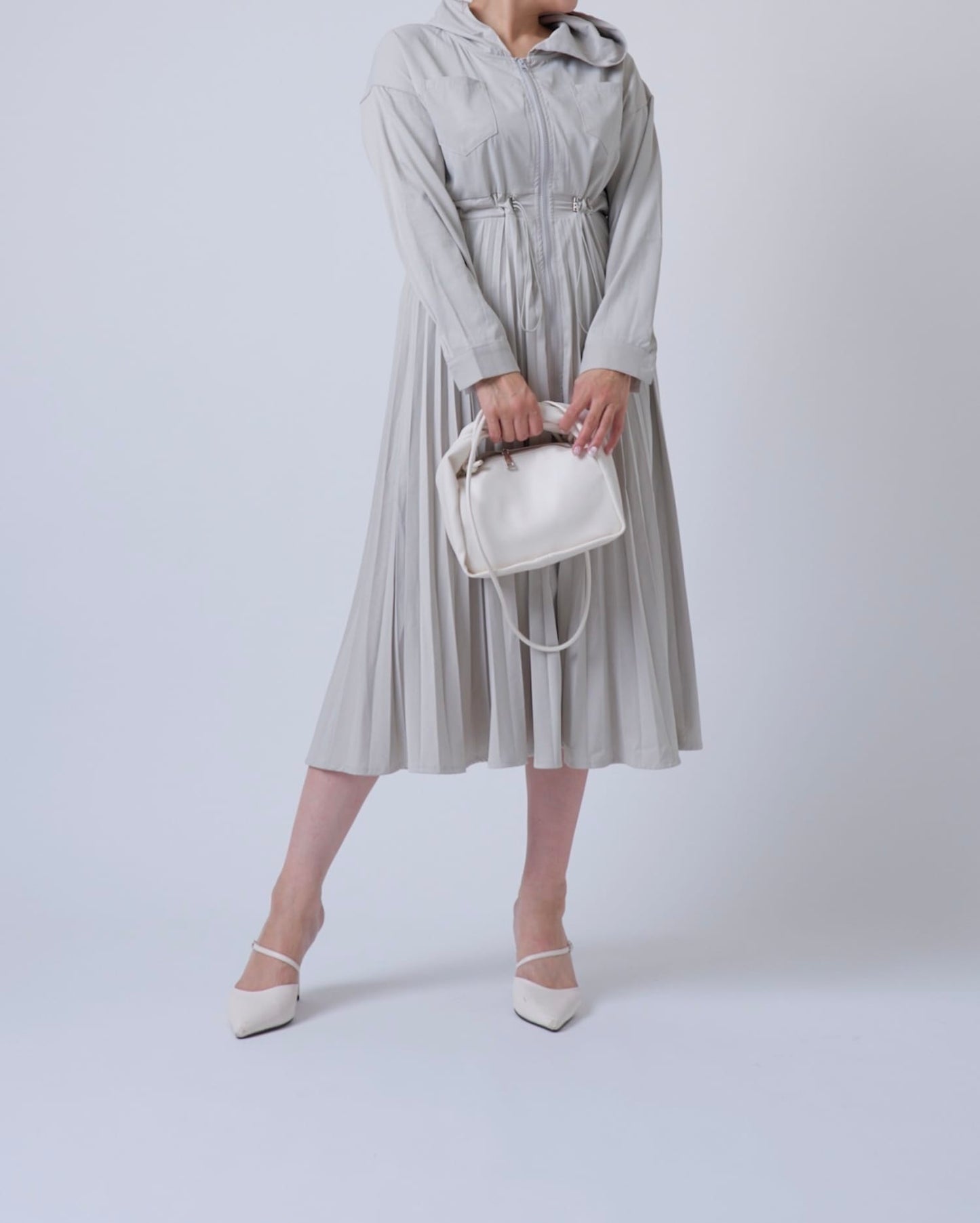 センタージップワンピース