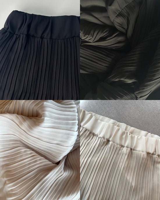 ロングシフォンスカート