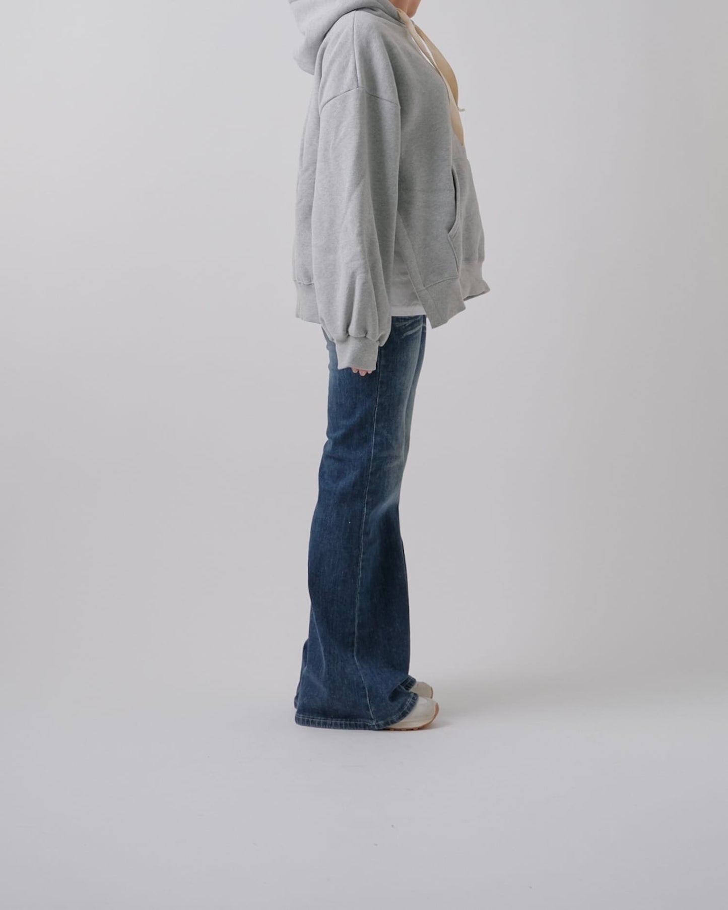 ヒゲウォッシュドデニム