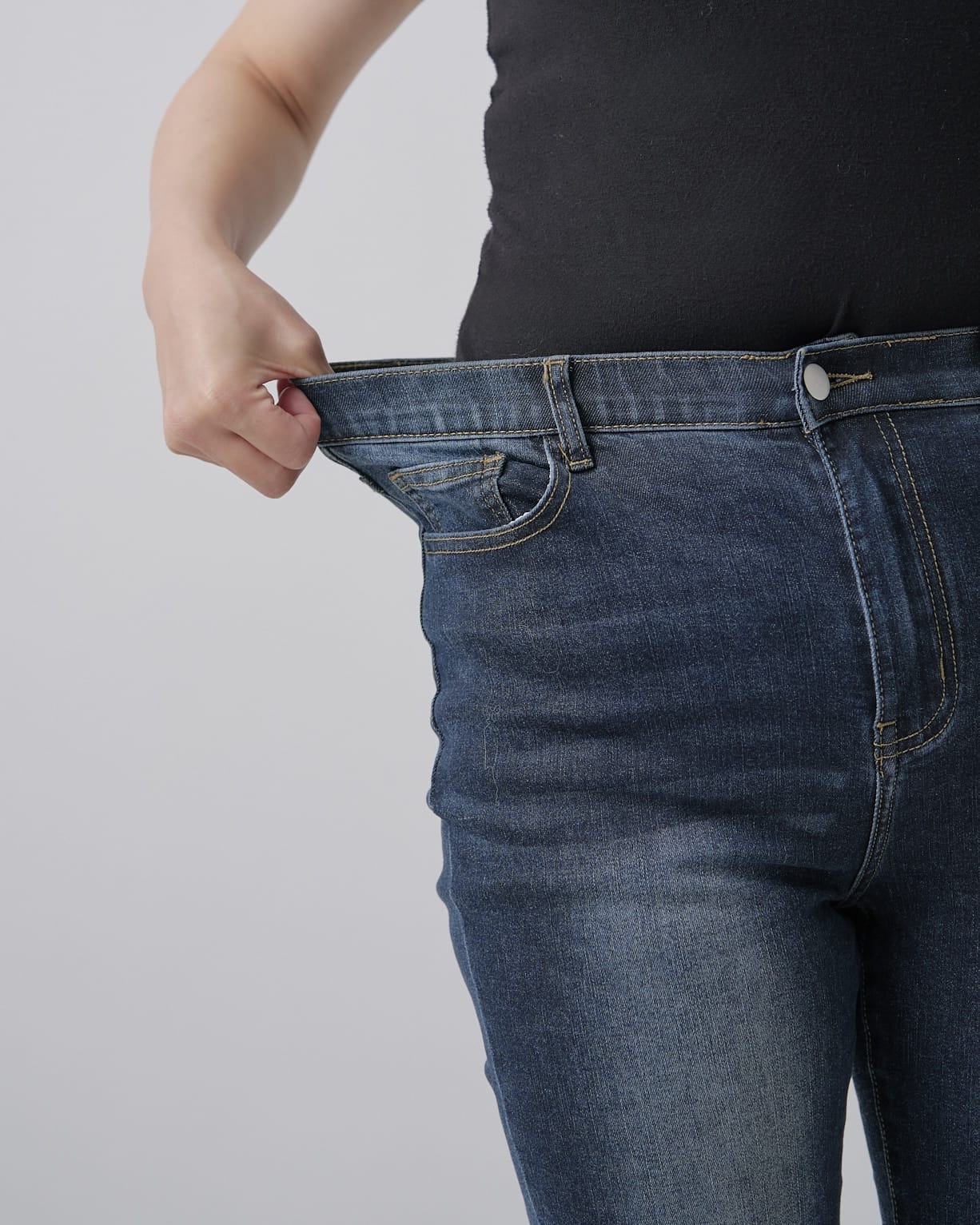 【美シルエット】インディゴフレアデニム