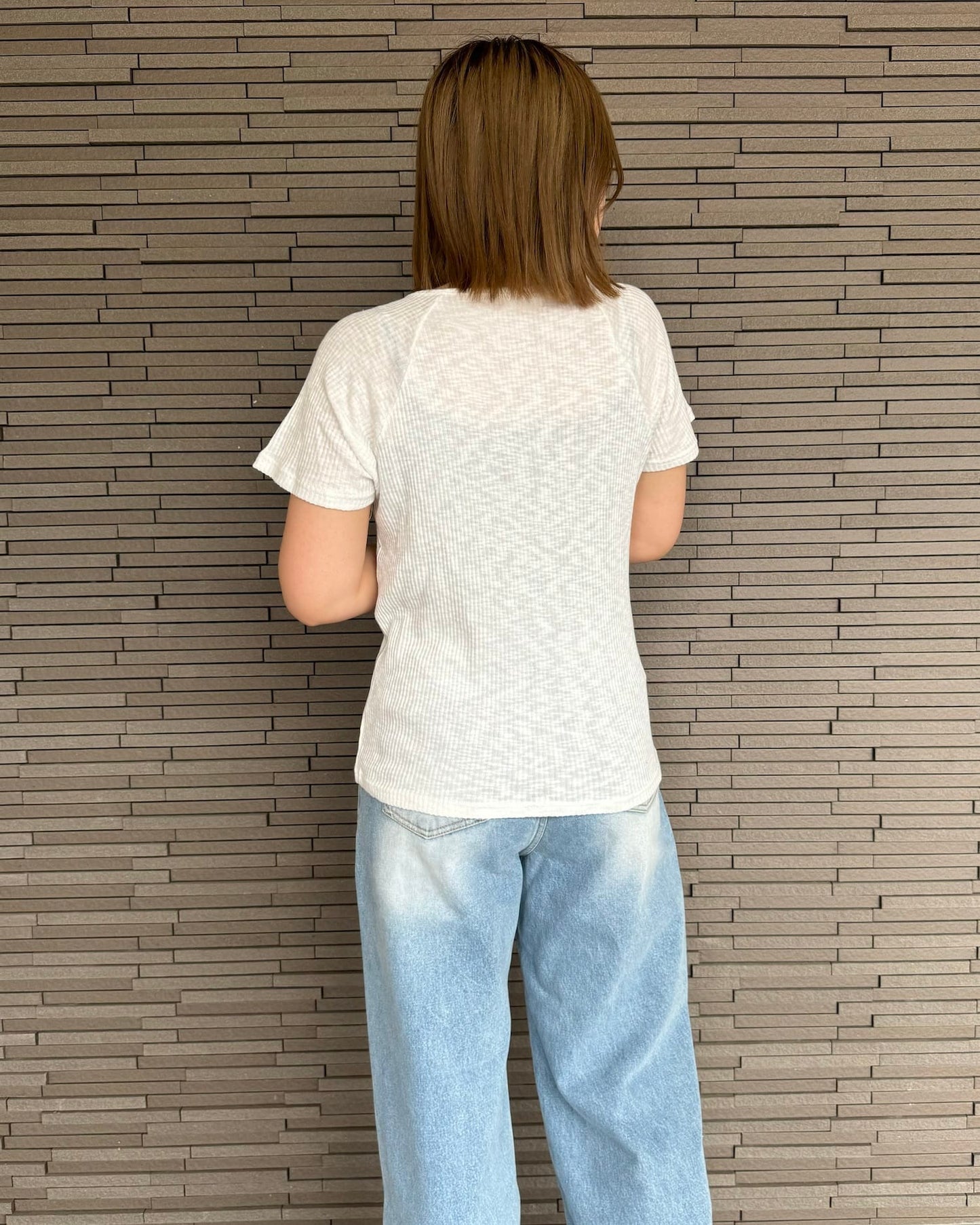 マルチリブカットソー