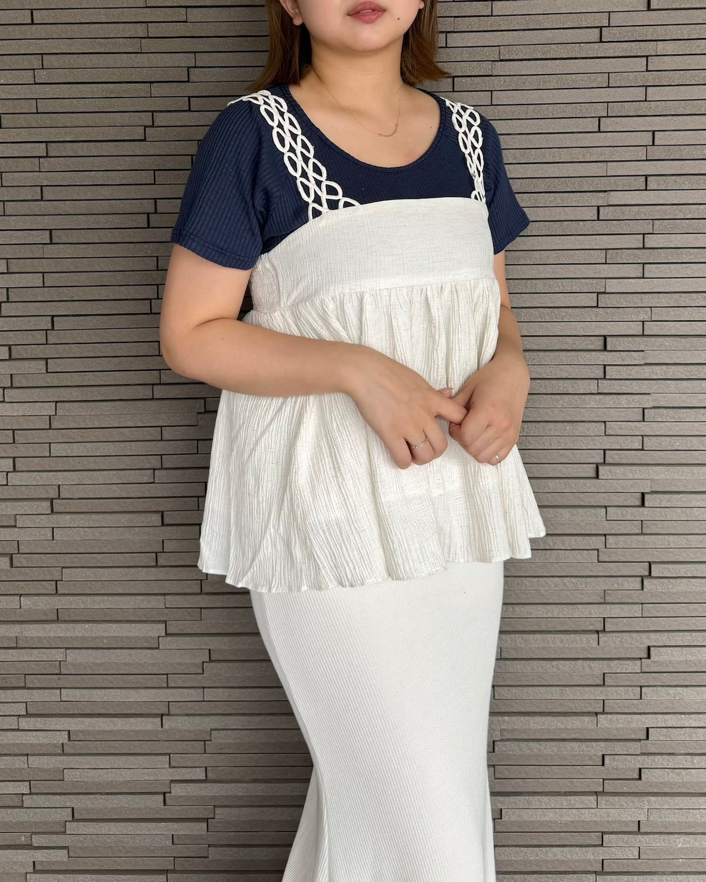 マルチリブカットソー