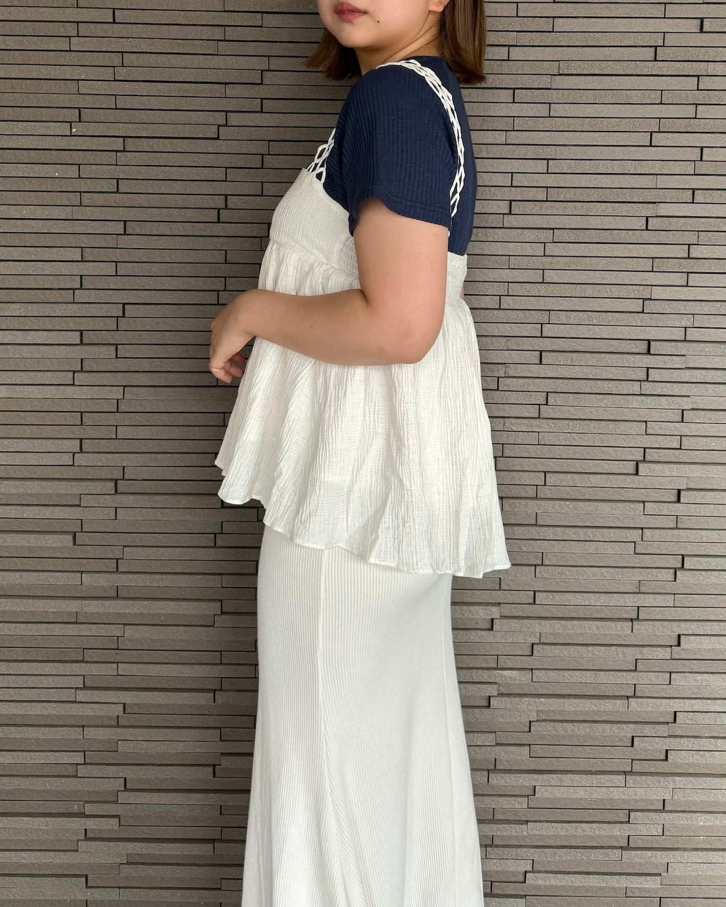 マルチリブカットソー