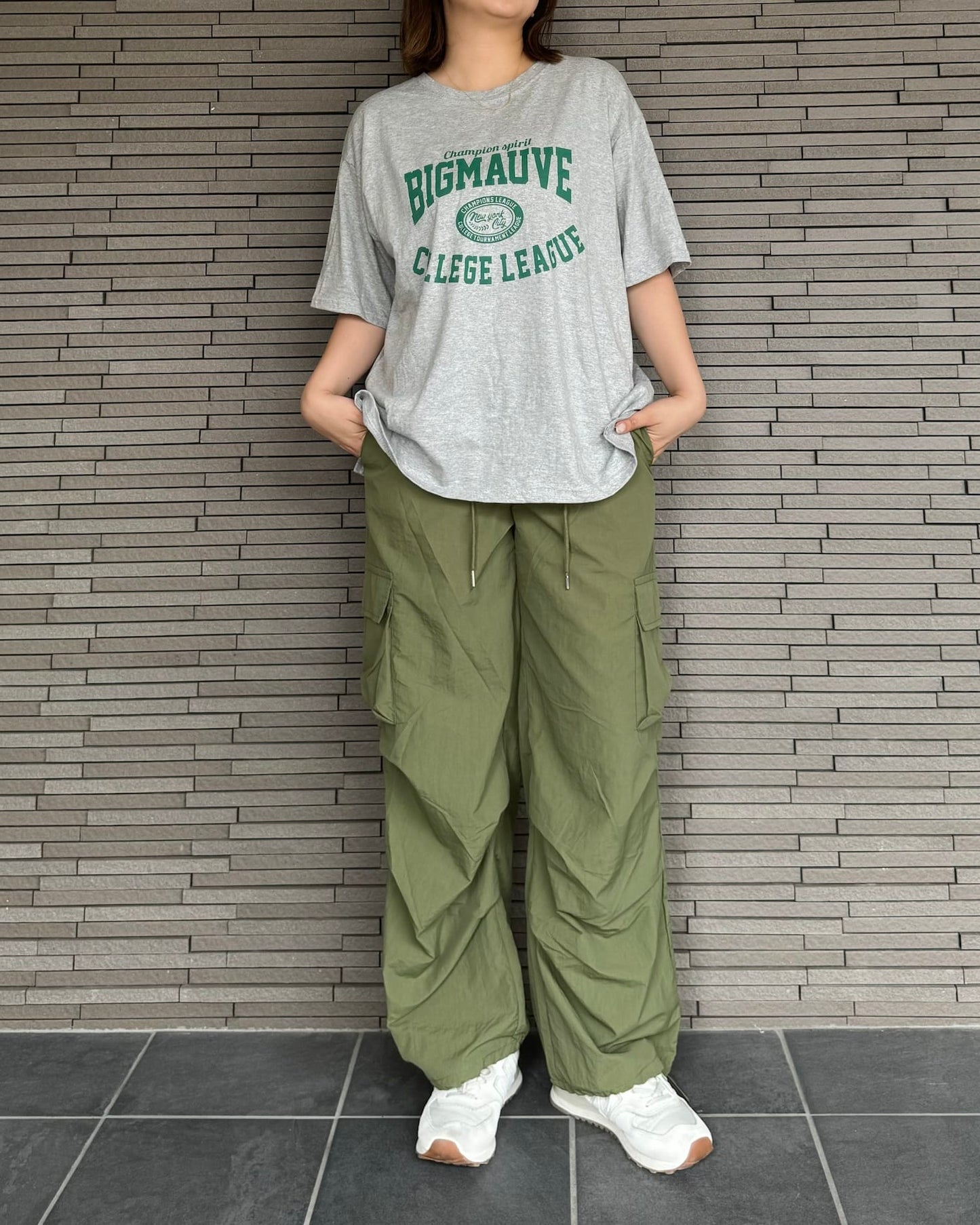 ドロストシャーリングカーゴパンツ