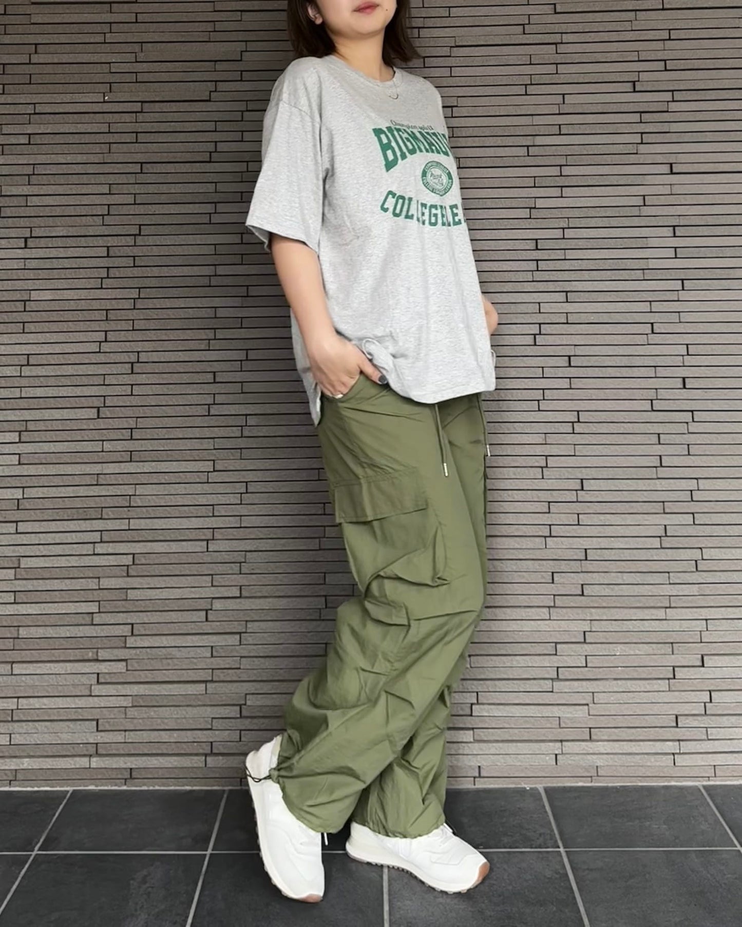 ドロストシャーリングカーゴパンツ