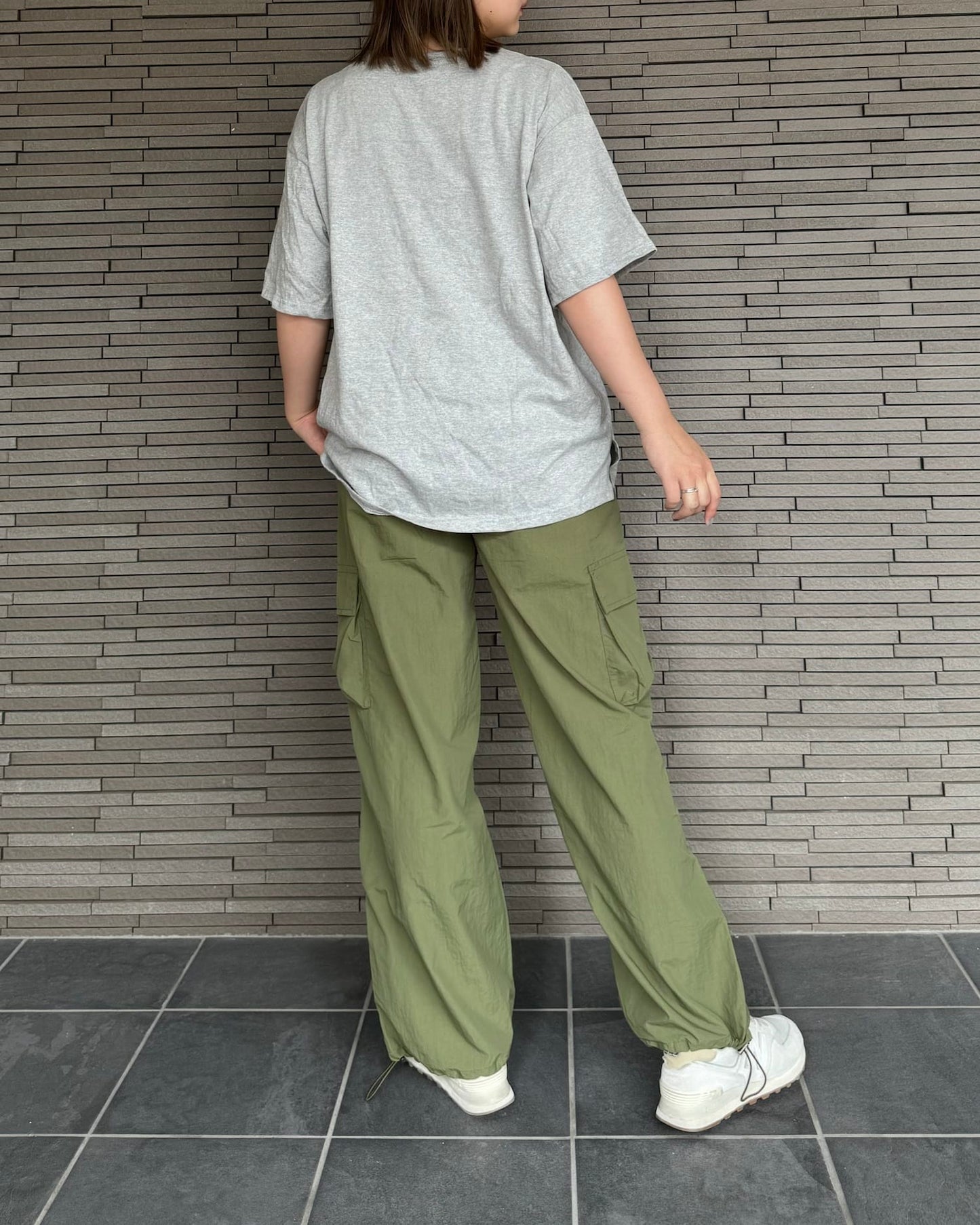 ドロストシャーリングカーゴパンツ