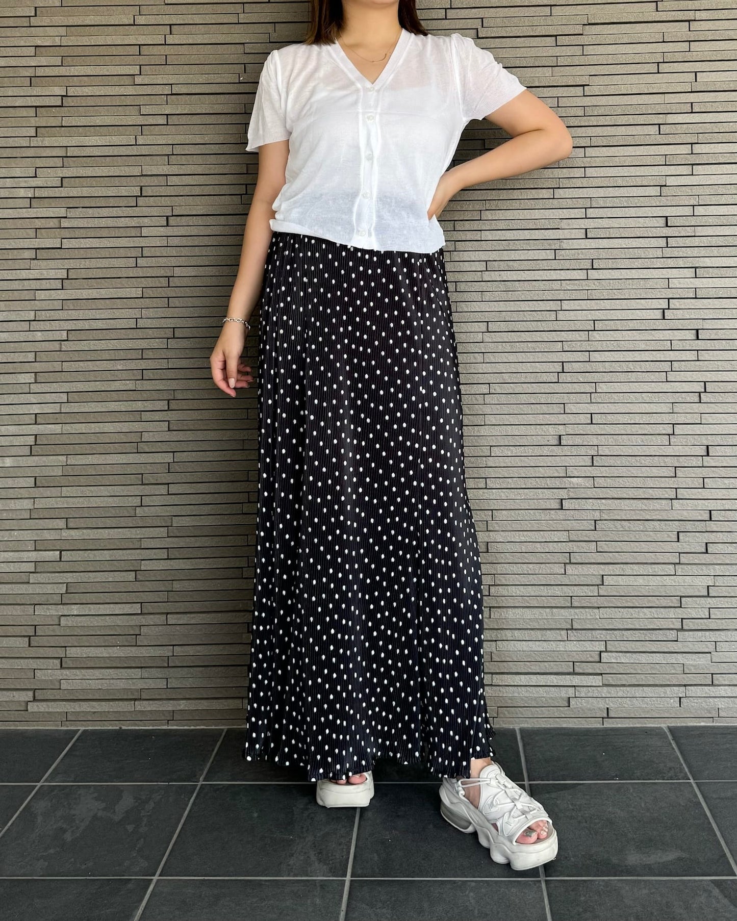 半袖シアーコンパクトカーディガン