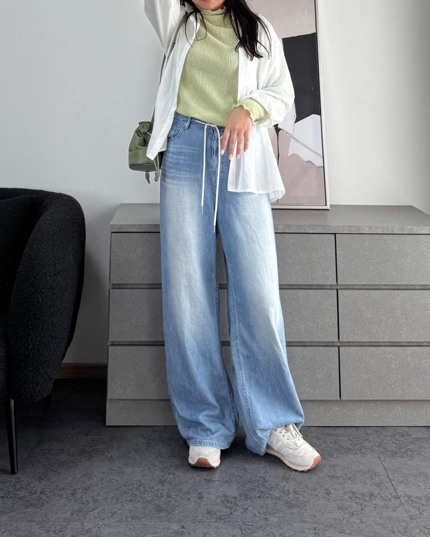 シャーリングカラープルオーバー