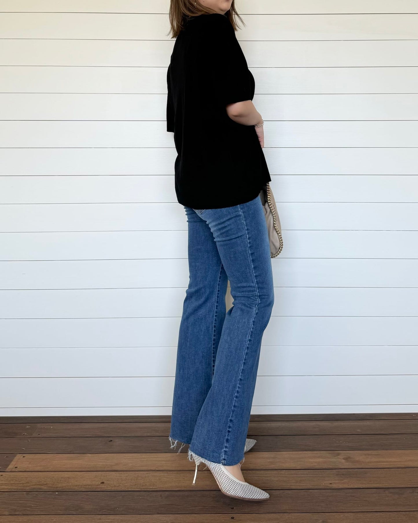 五分丈ソフトタッチカーディガン