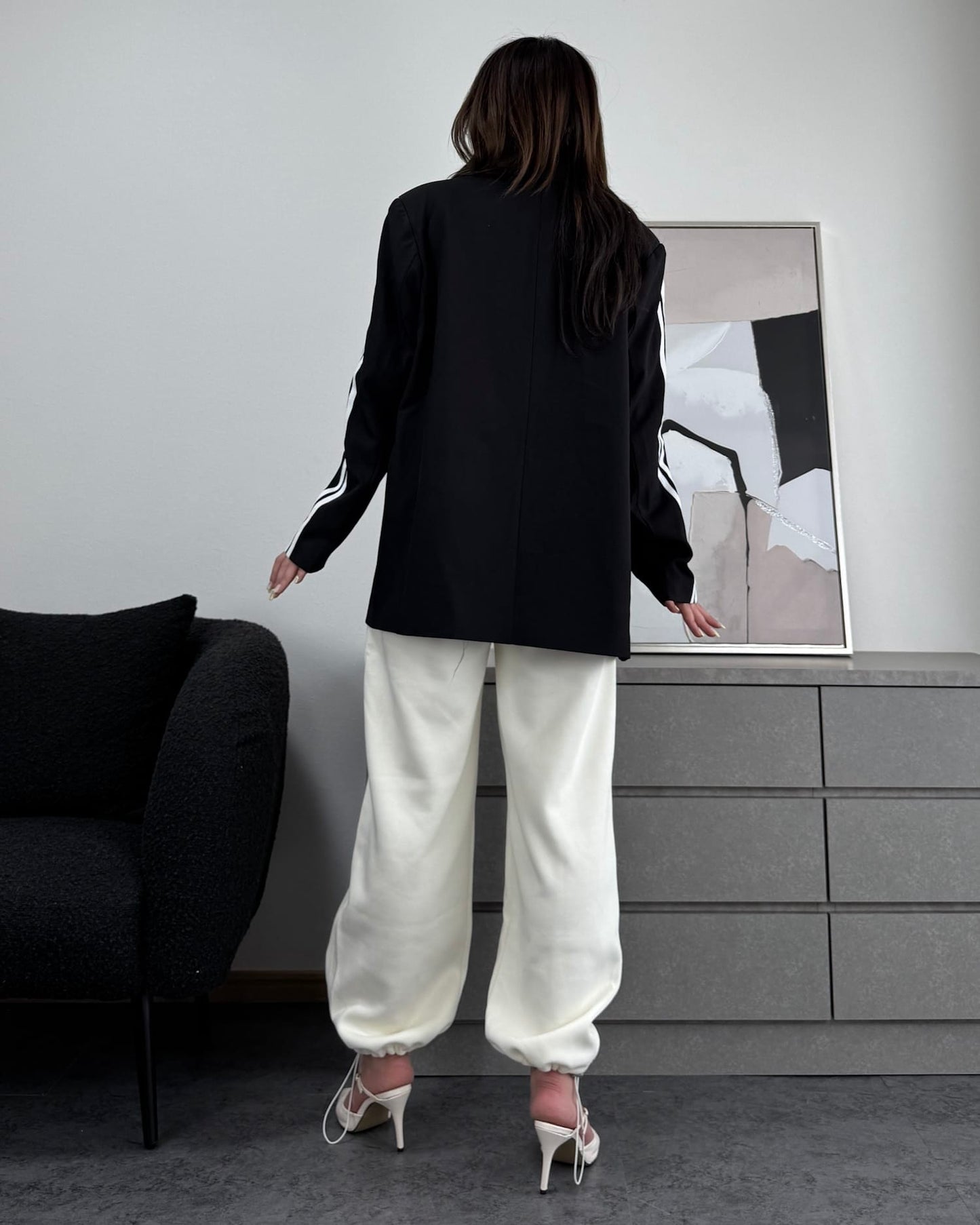 スウェットドロストパンツ