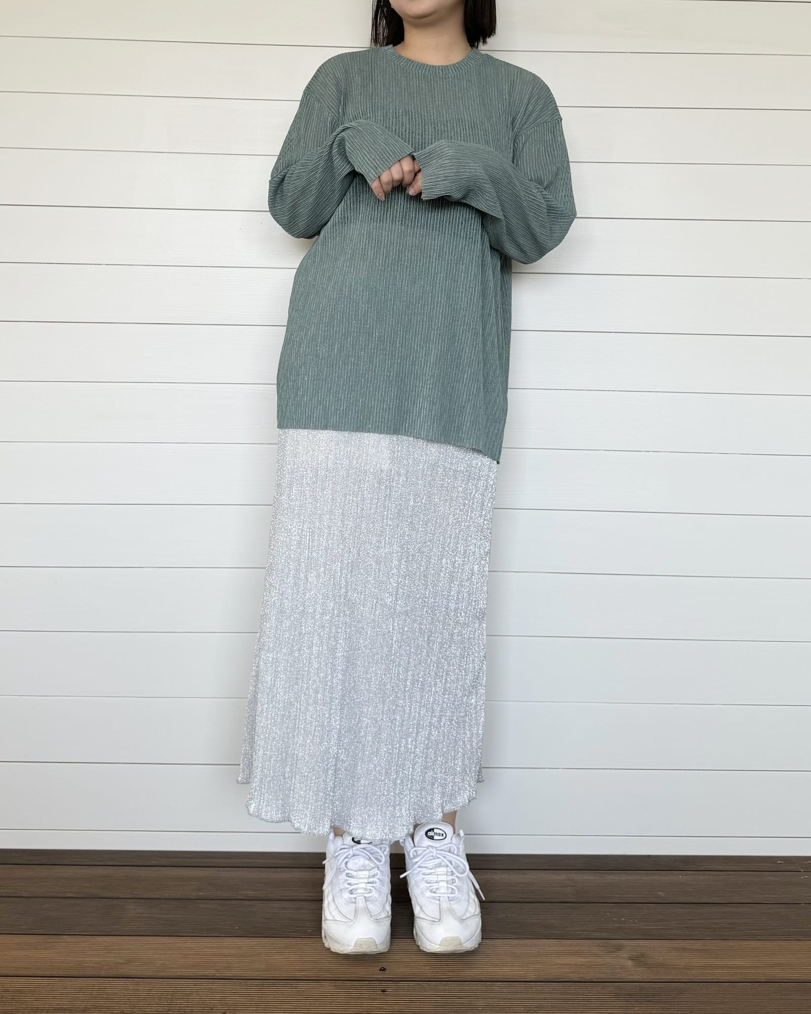 グリッターナロースカート