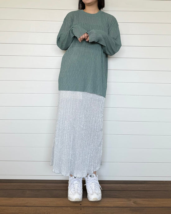 グリッターナロースカート