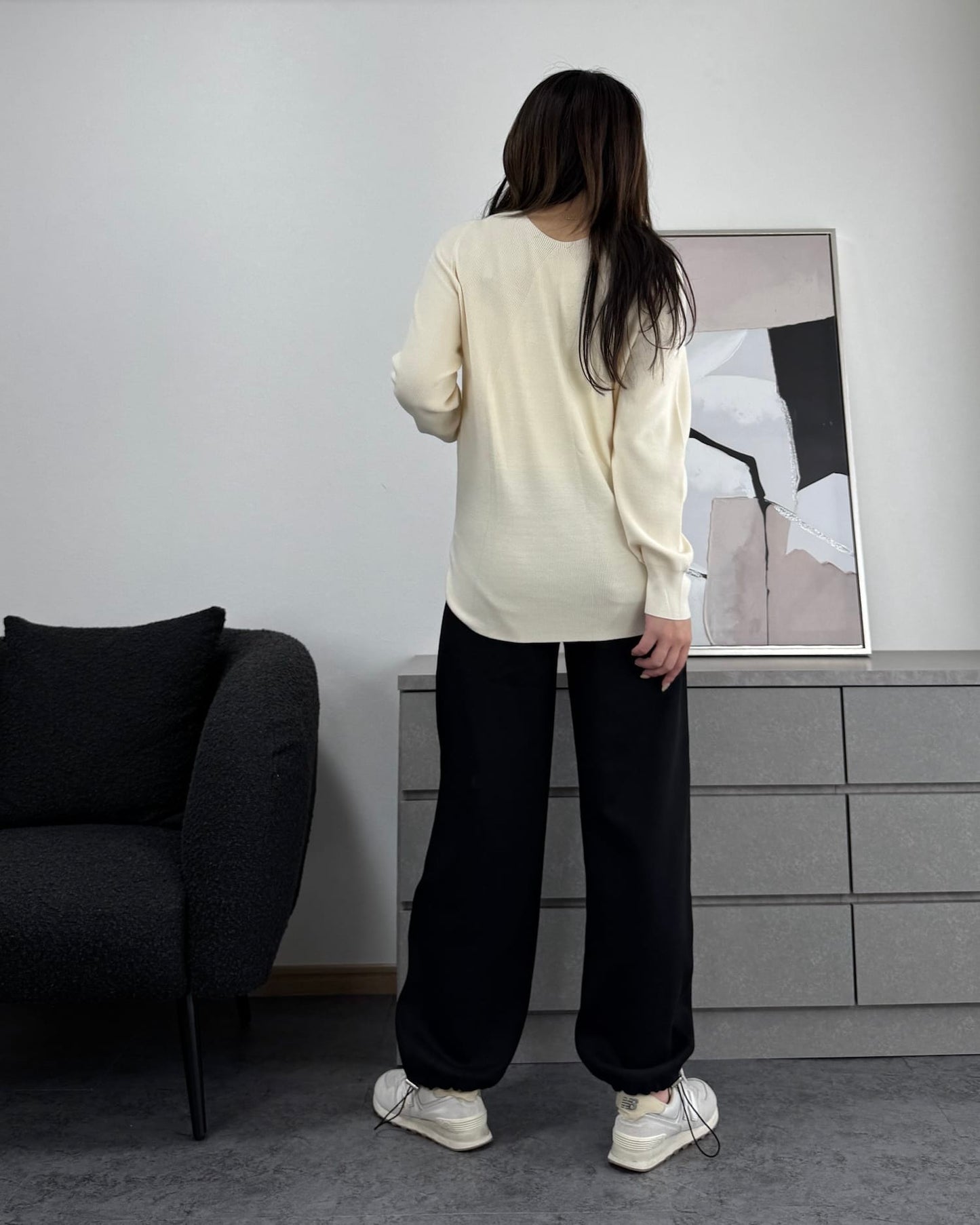 スウェットドロストパンツ