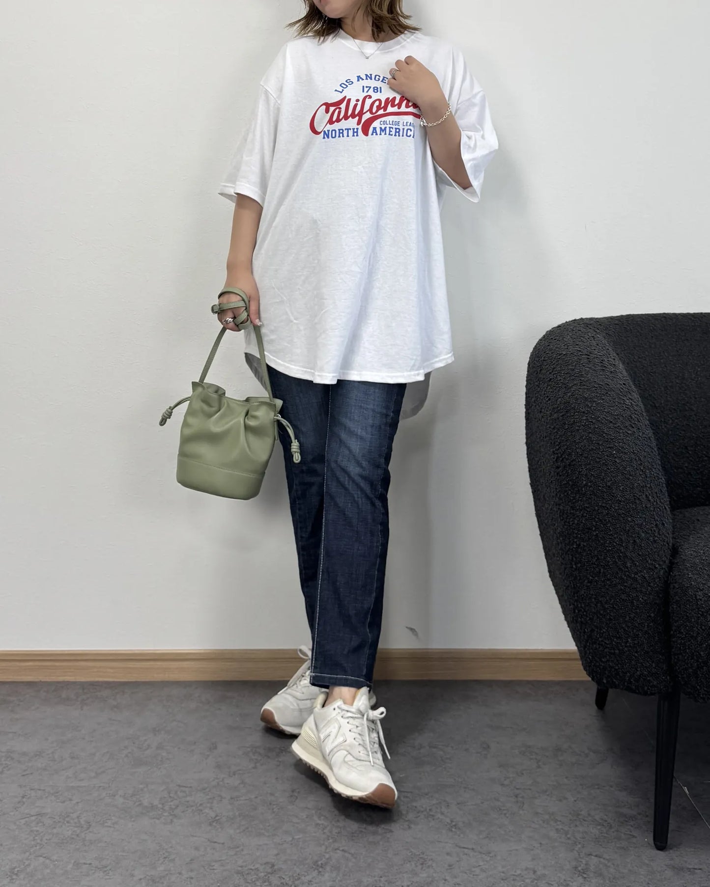 【7/2までのセール価格】カリフォルニアロゴオーバーTシャツ
