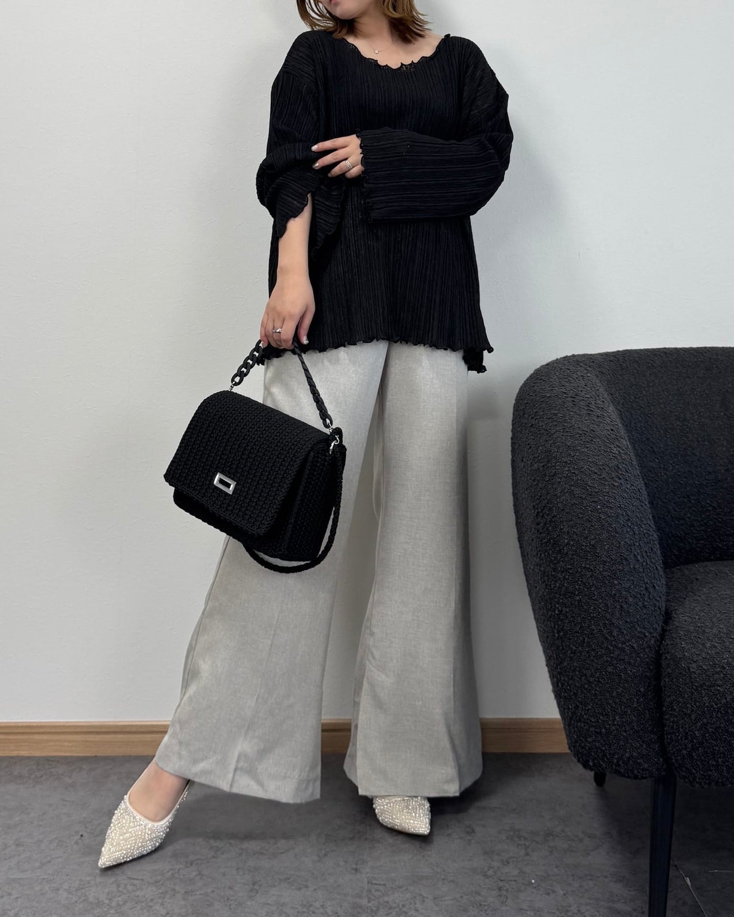 【6/25までのセール価格】ロングビスチェセットアップ