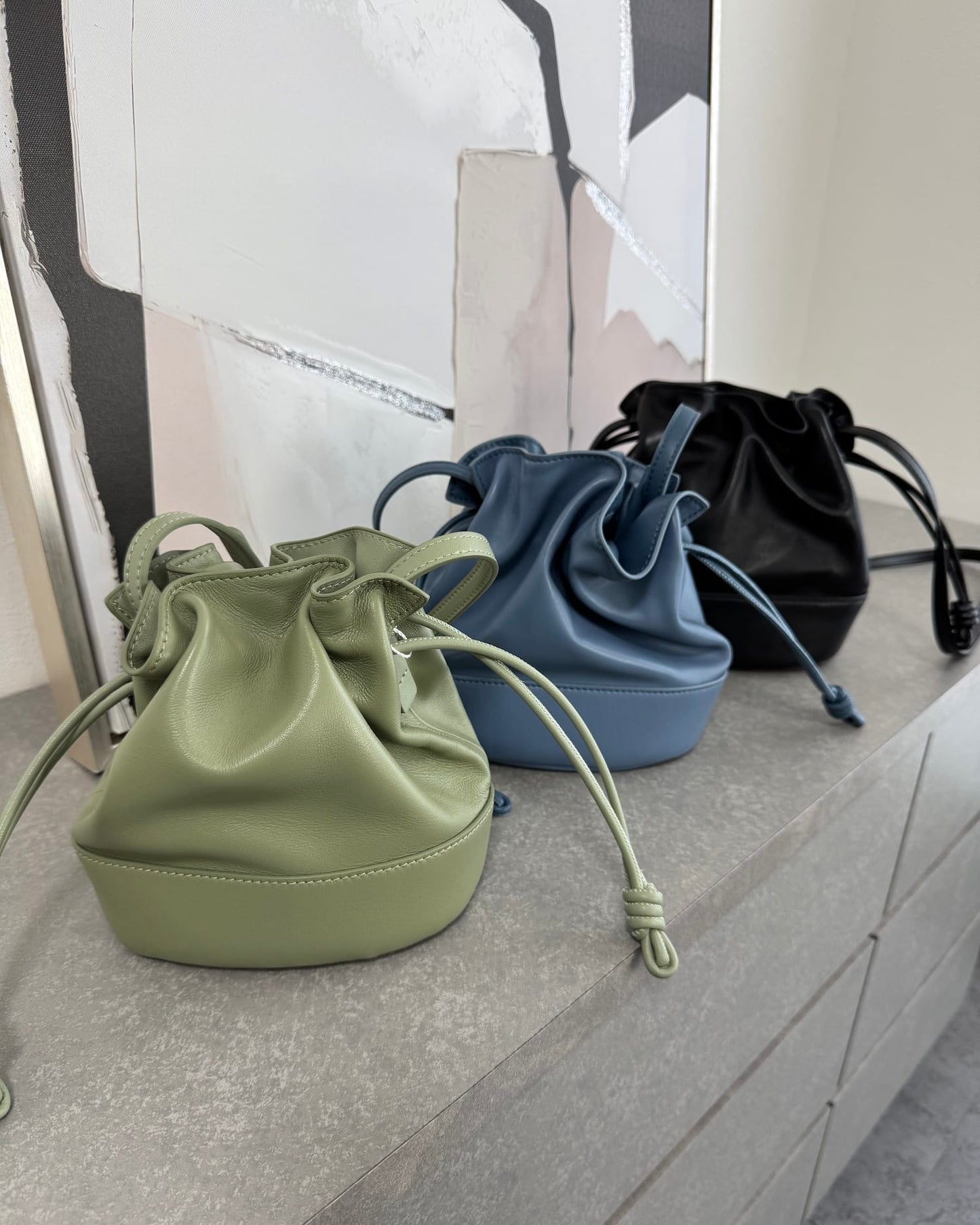 ラムレザー2WAYポシェット