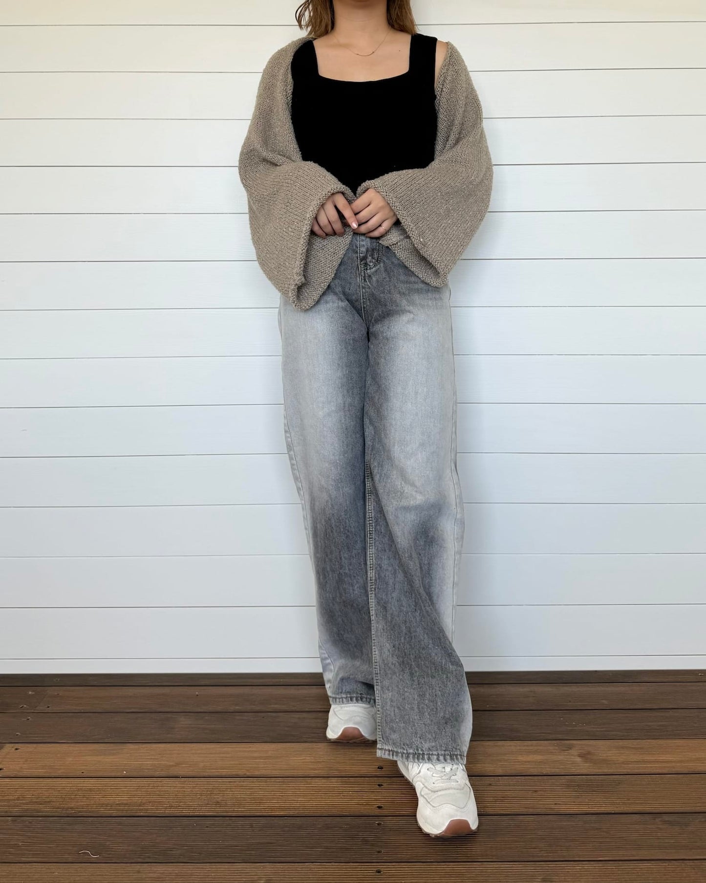 ニットショートボレロ