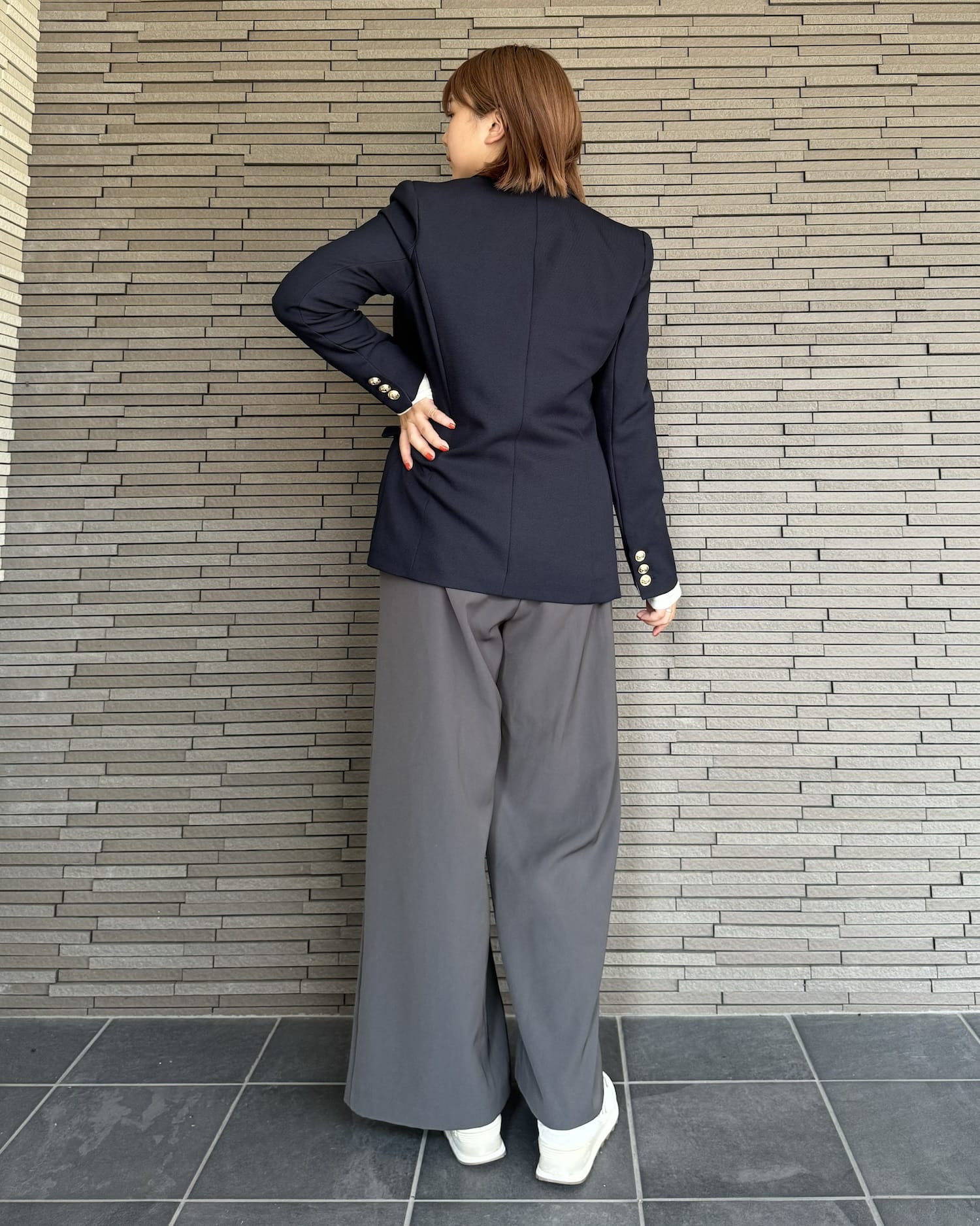 マルチ紺ブレザー