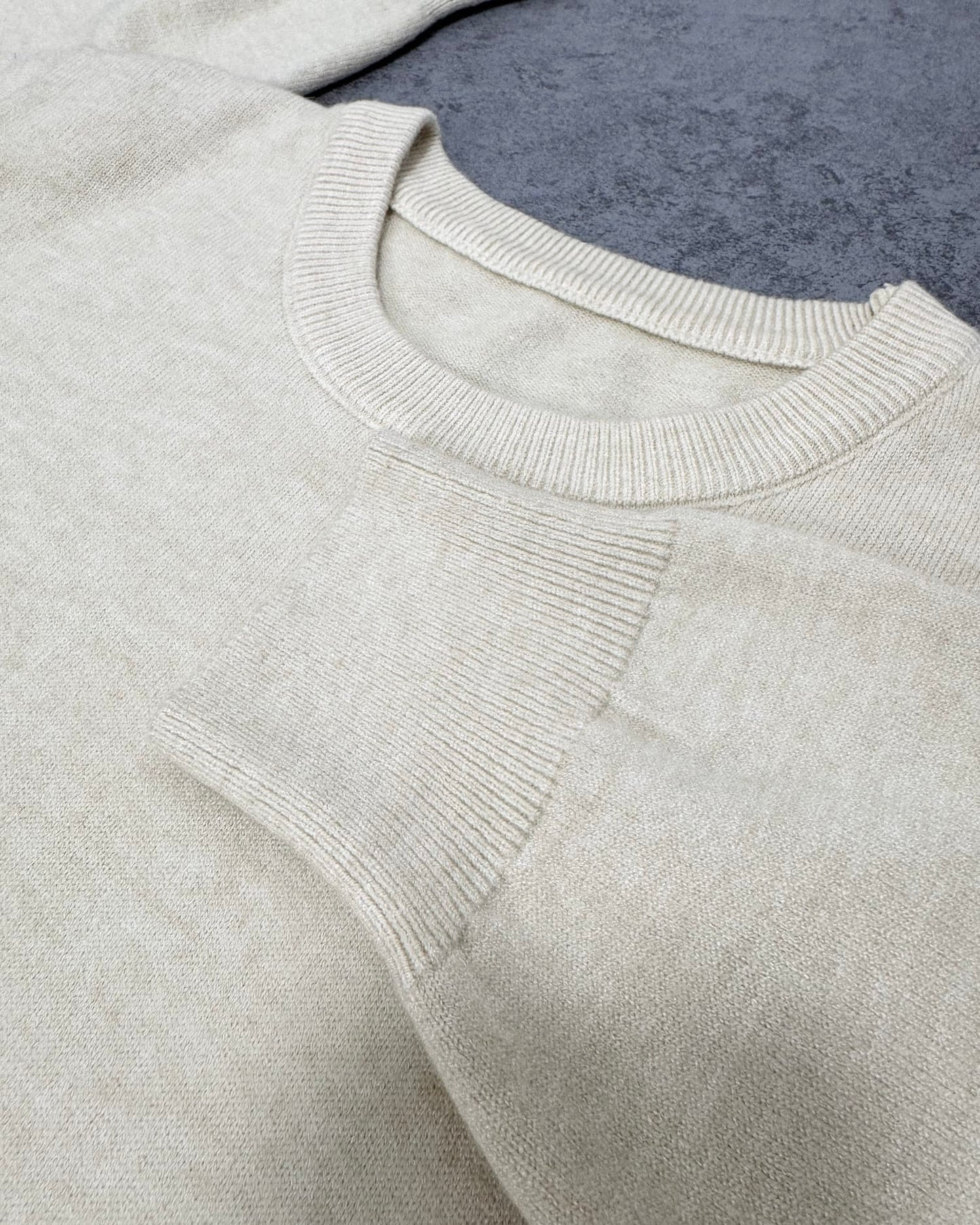 裾プリーツニットワンピ