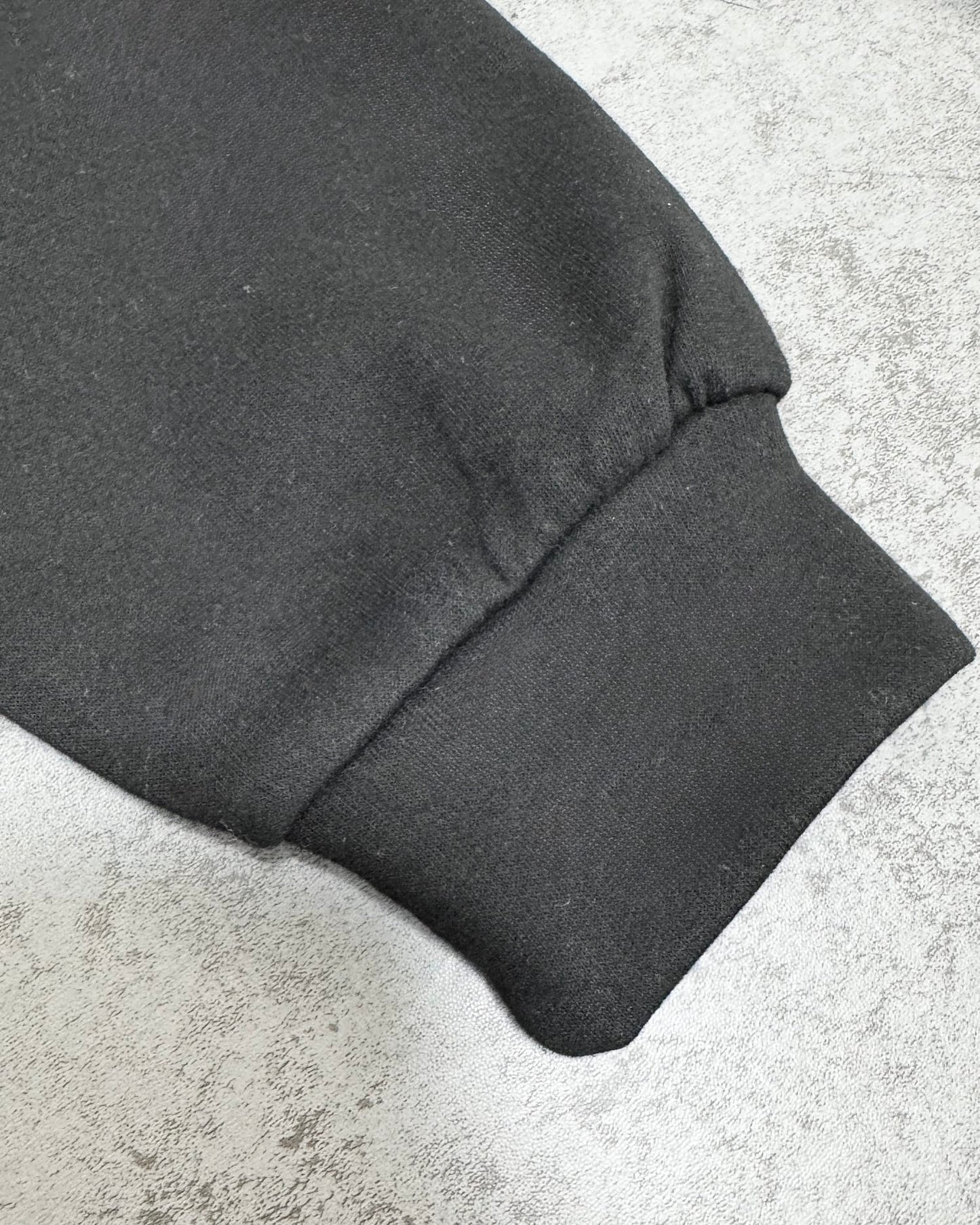 異素材コンビ裏起毛パーカー