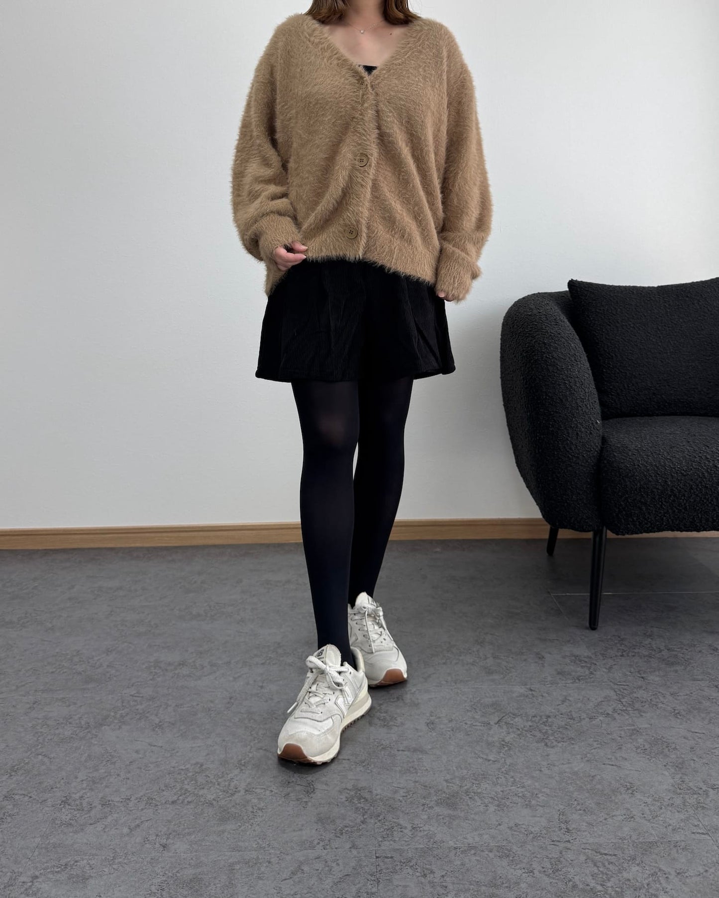 コーデュロイタックショートパンツ【O.W-beside-】