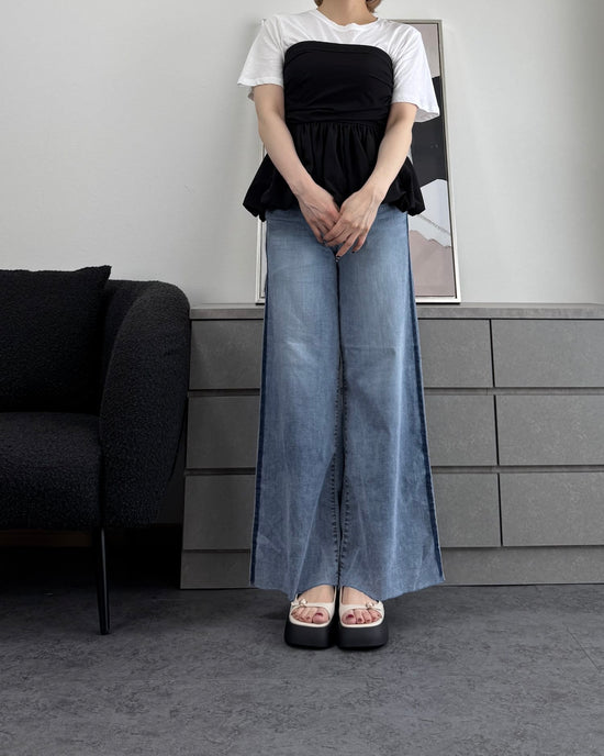 体型カバーリラックスTシャツ