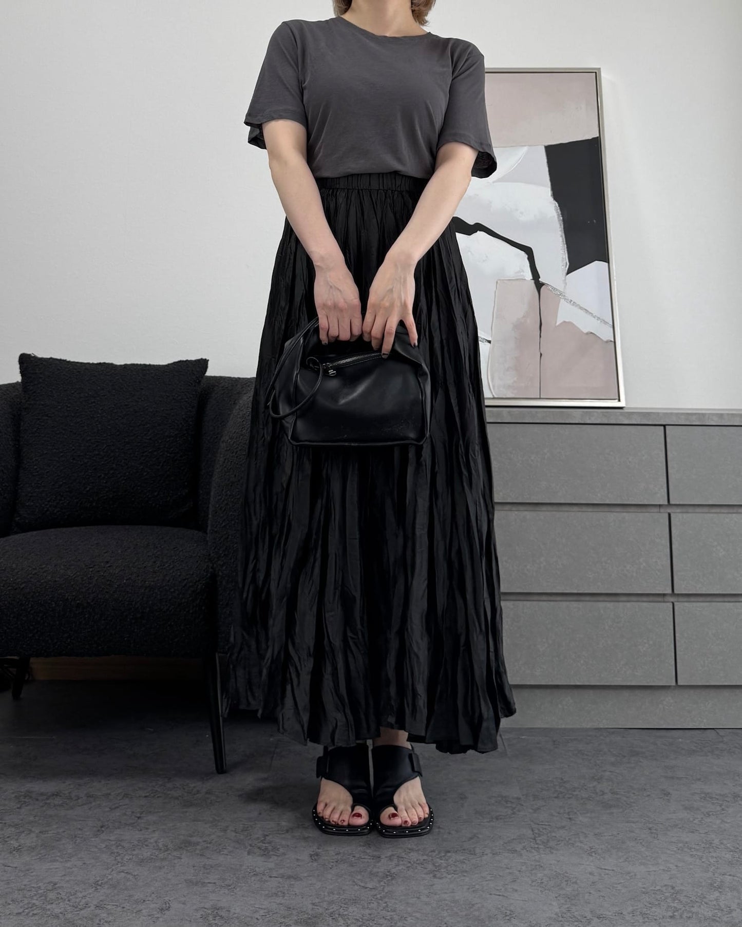 体型カバーリラックスTシャツ