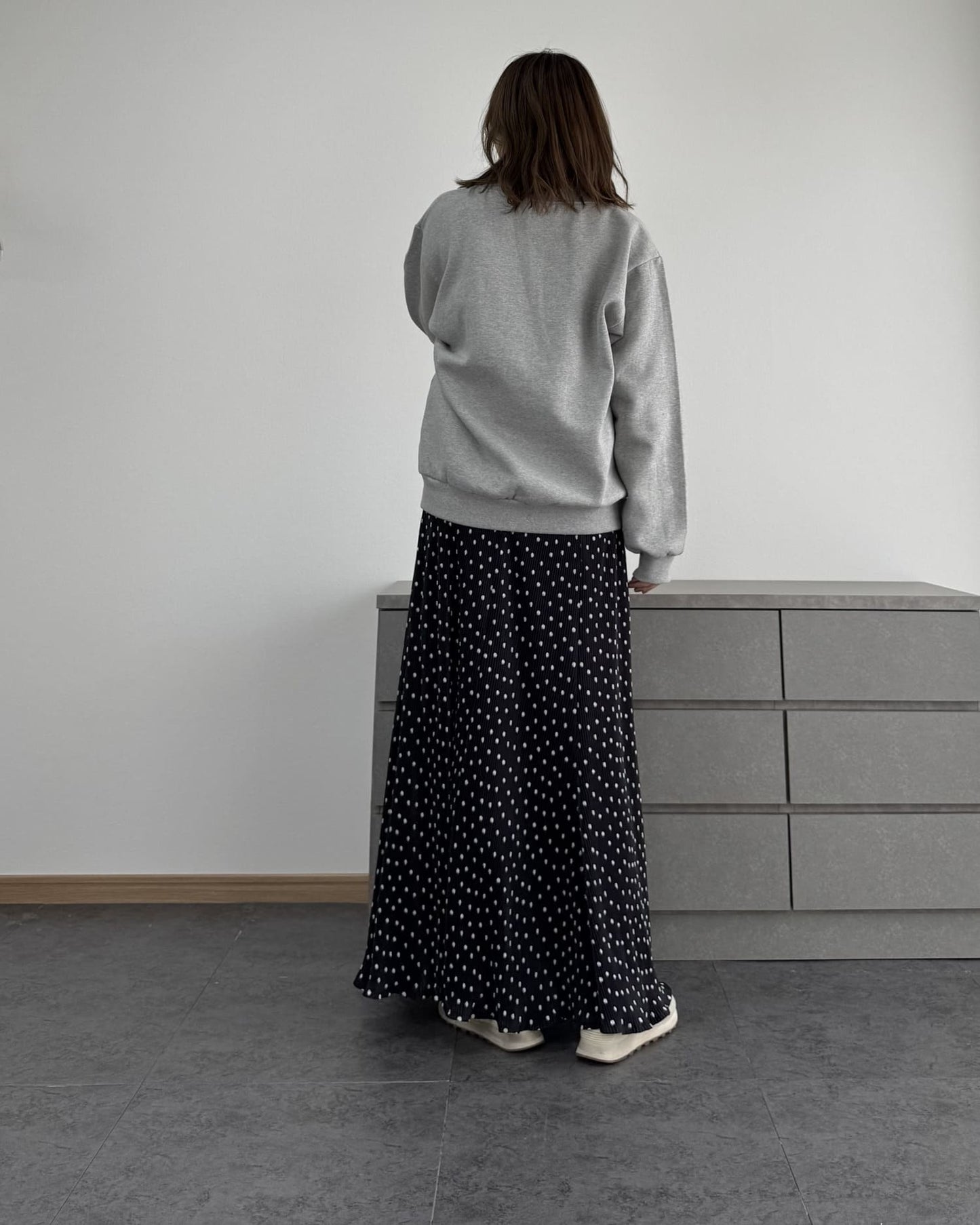 裏起毛Vネックトレーナー