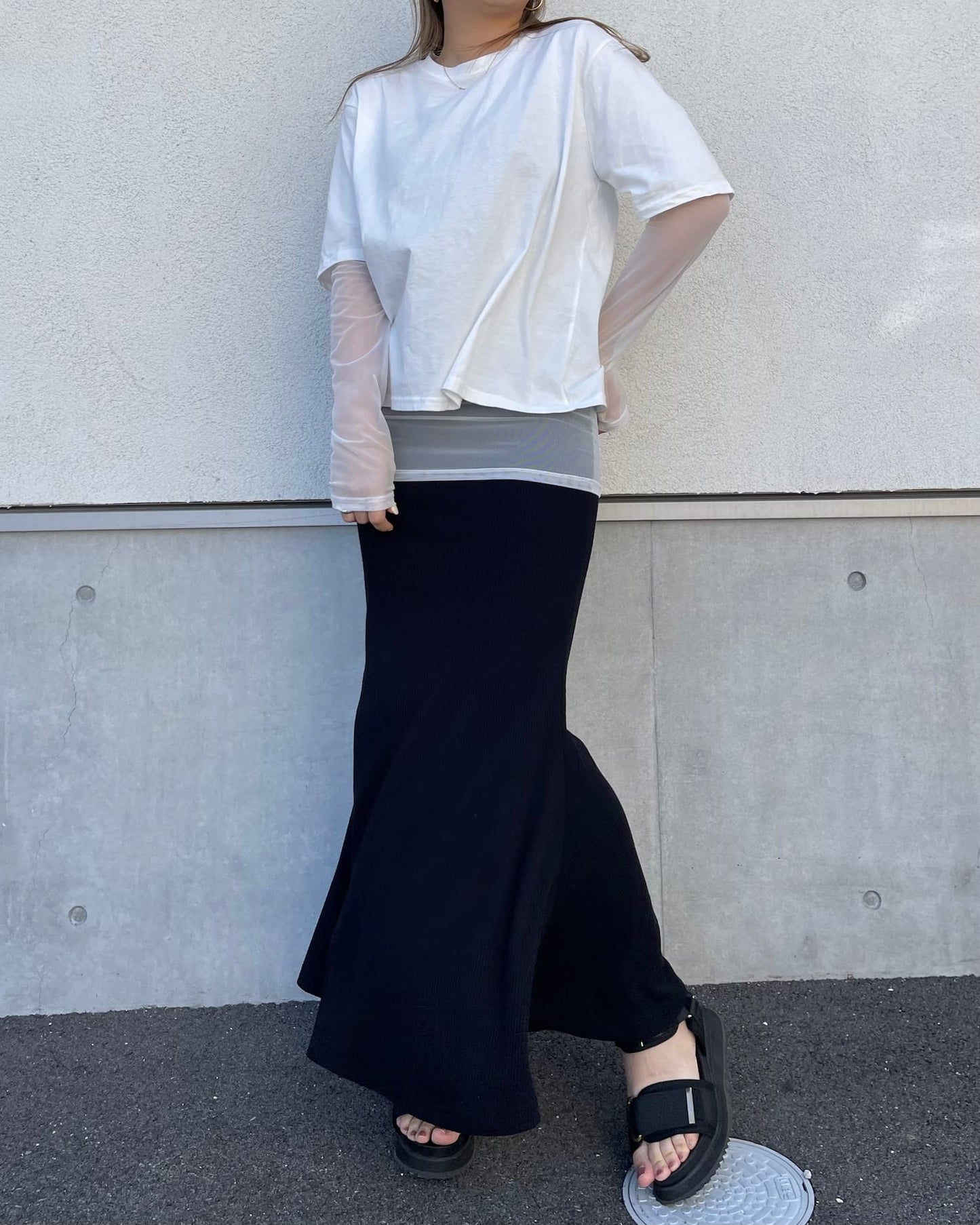 シースルードッキングTシャツ