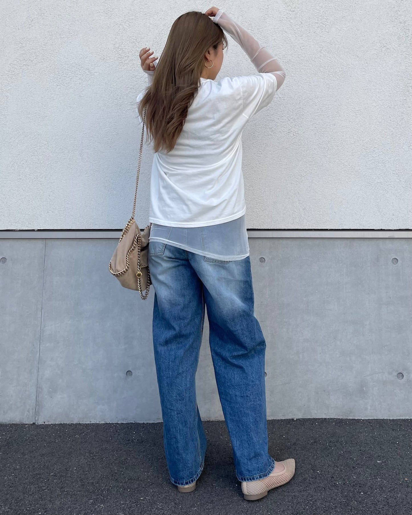 シースルードッキングTシャツ