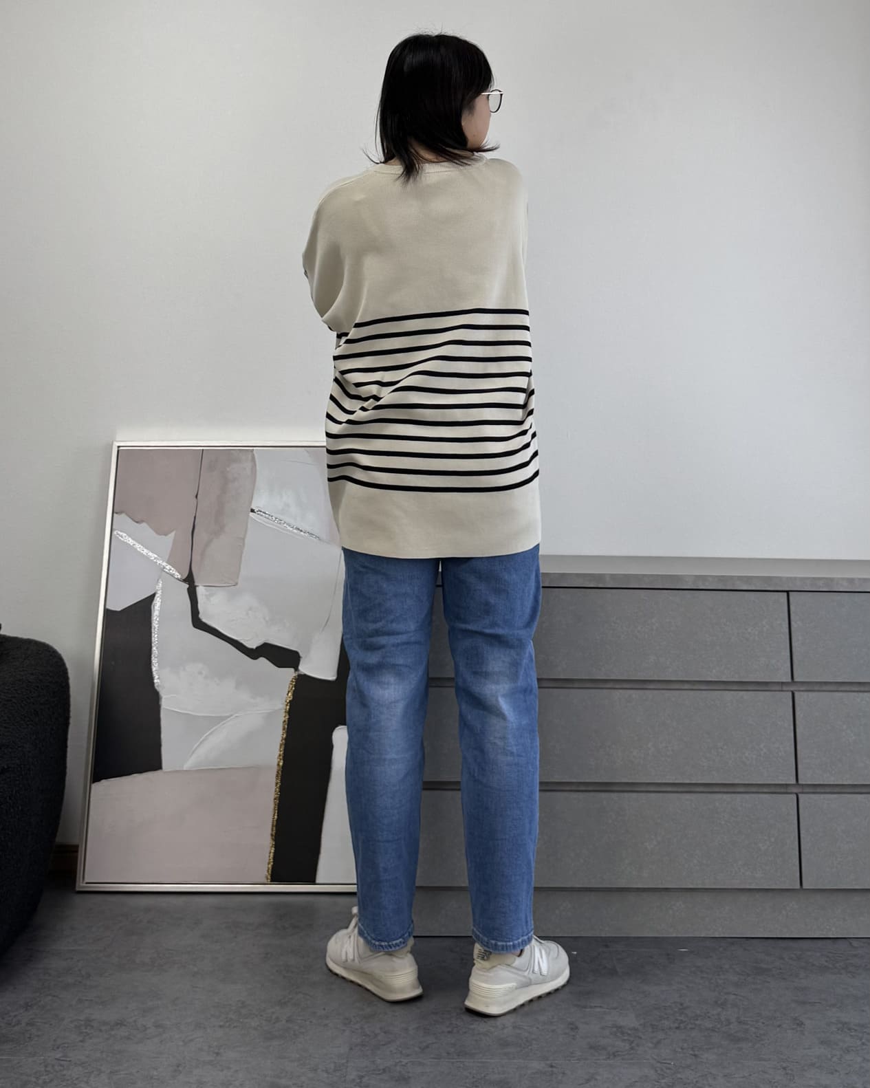 テーパードデニム