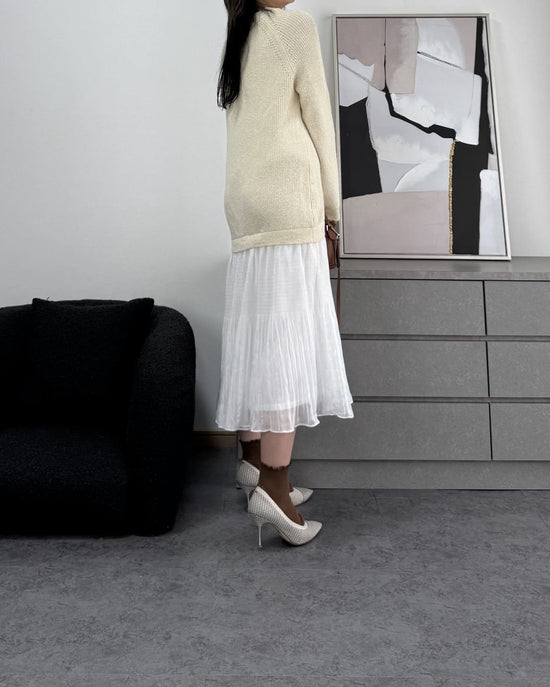 シフォンドッキングワンピース