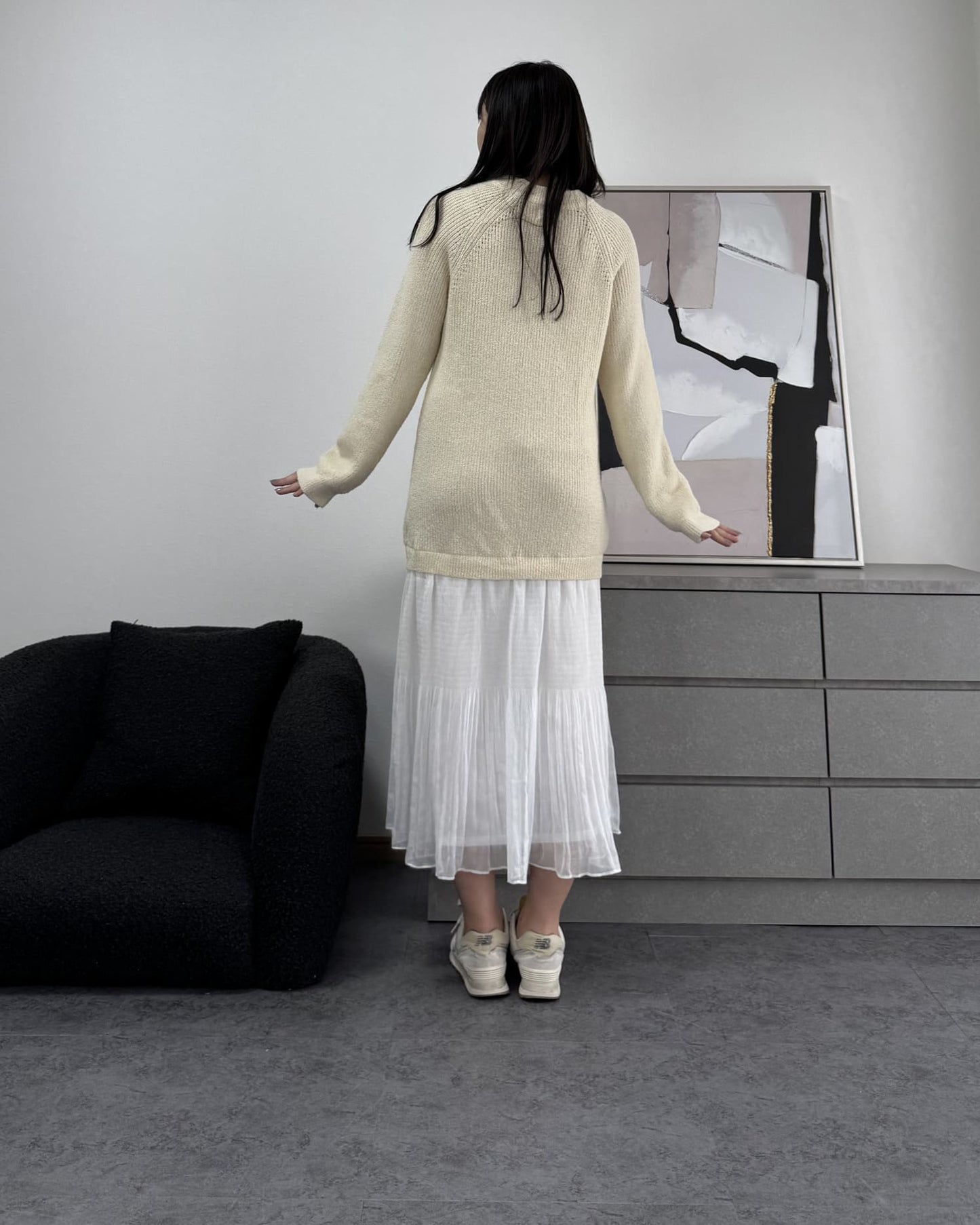 シフォンドッキングワンピース