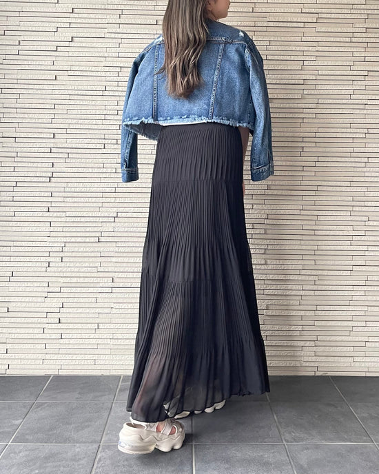 ロングシフォンスカート