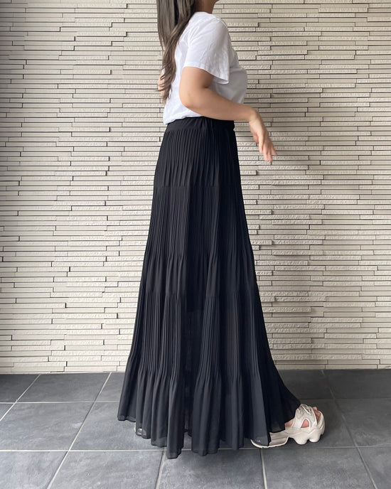 ロングシフォンスカート