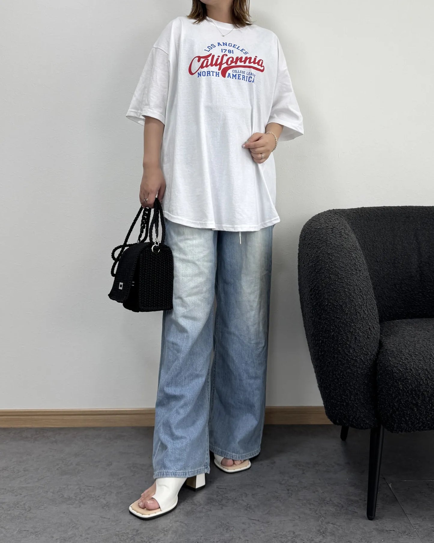 【7/2までのセール価格】カリフォルニアロゴオーバーTシャツ