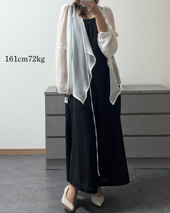 【7/9までのセール価格】体型カバーリラックスオールインワン