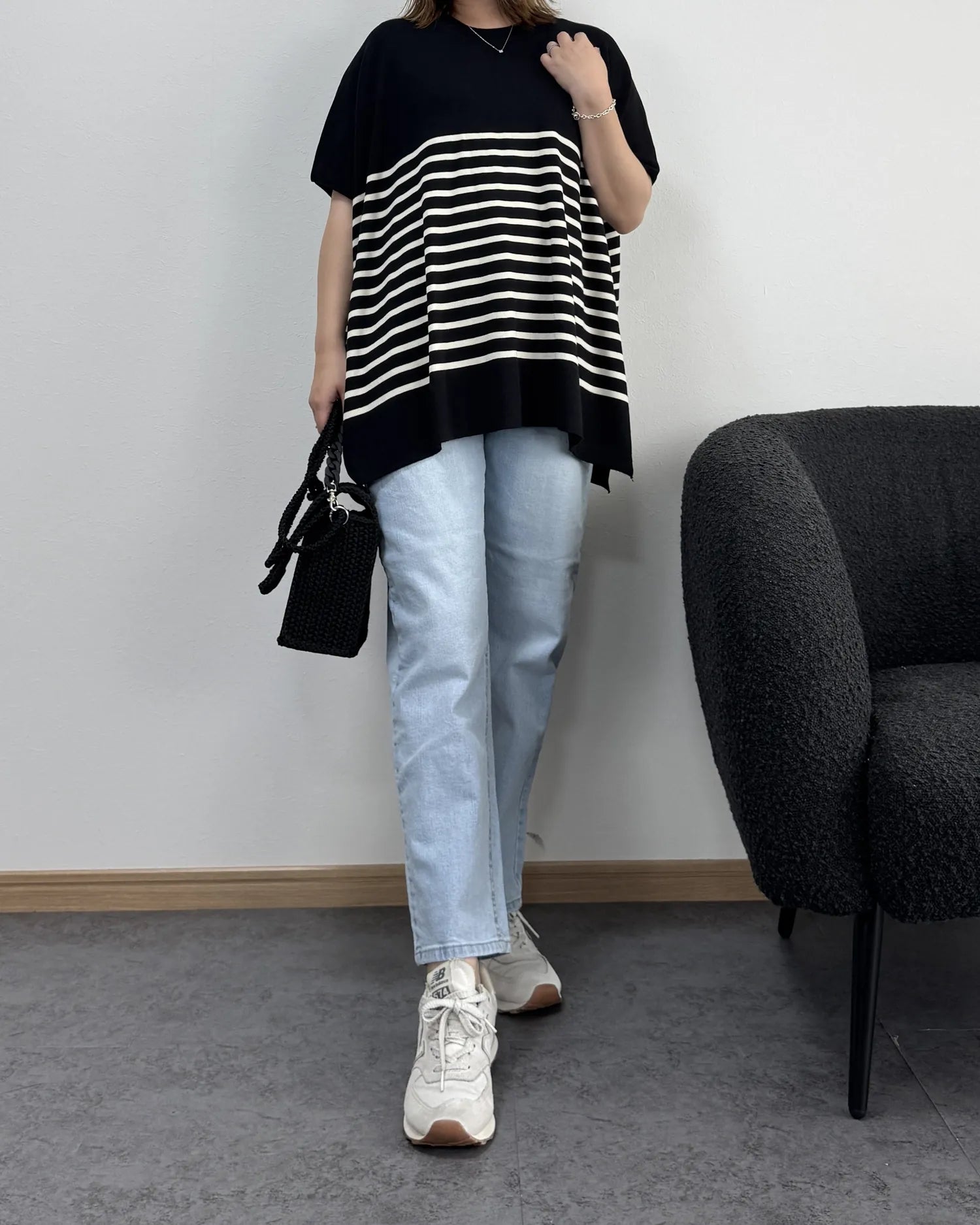 【7/2までのセール価格】スタイルアップテーパードデニム