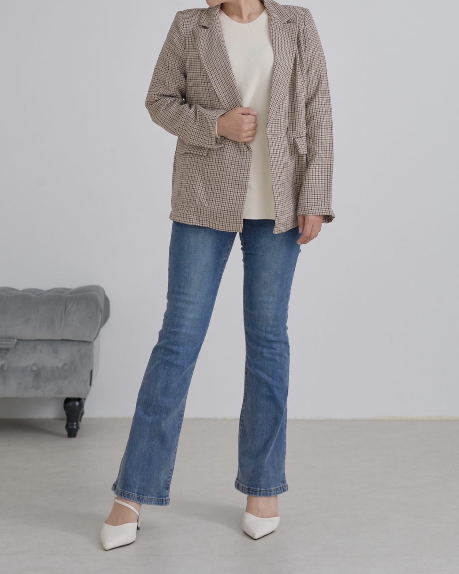 千鳥チェックジャケット – O.W