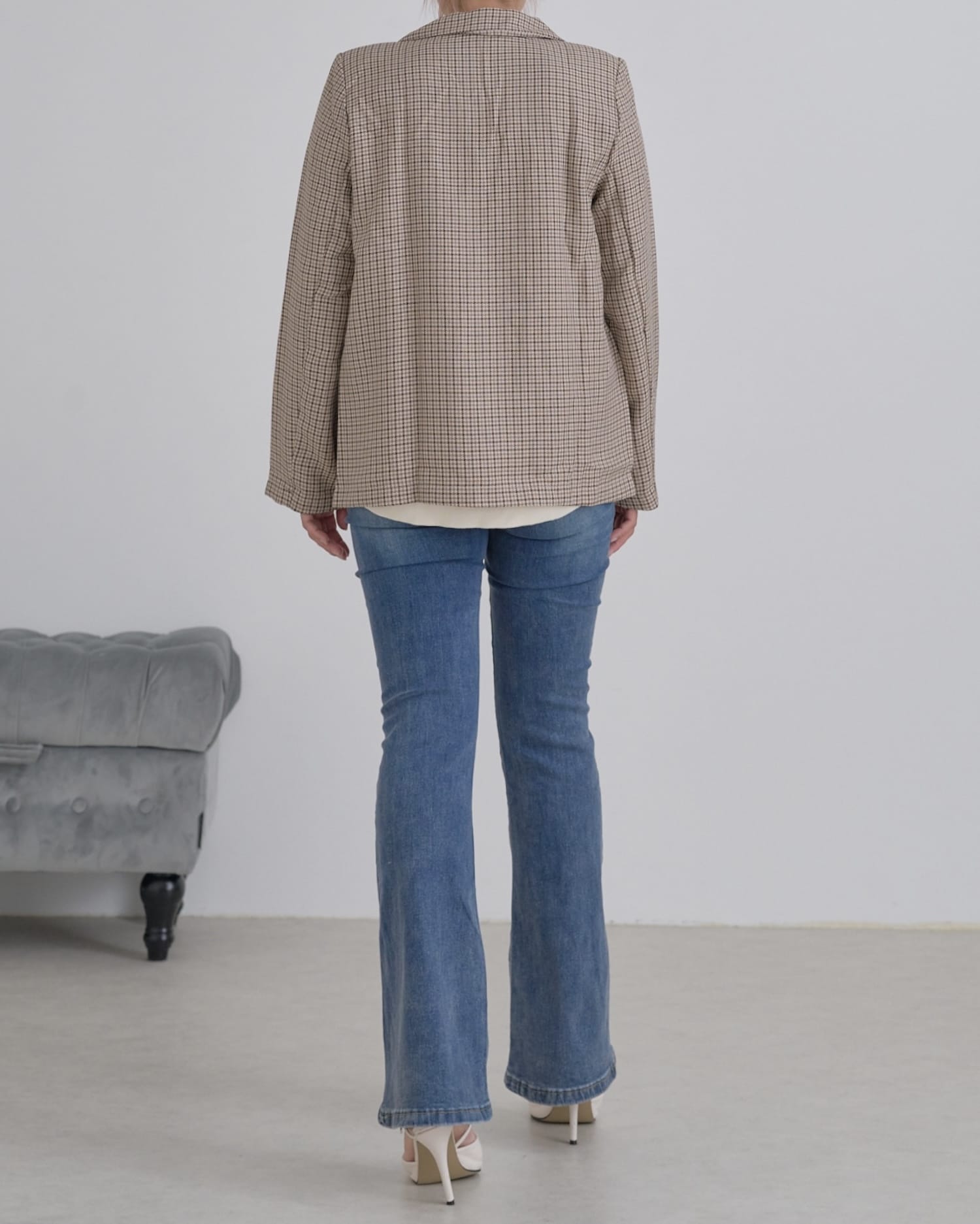 アンコンジャケット　千鳥　チェク 千鳥チェックジャケット – O.W