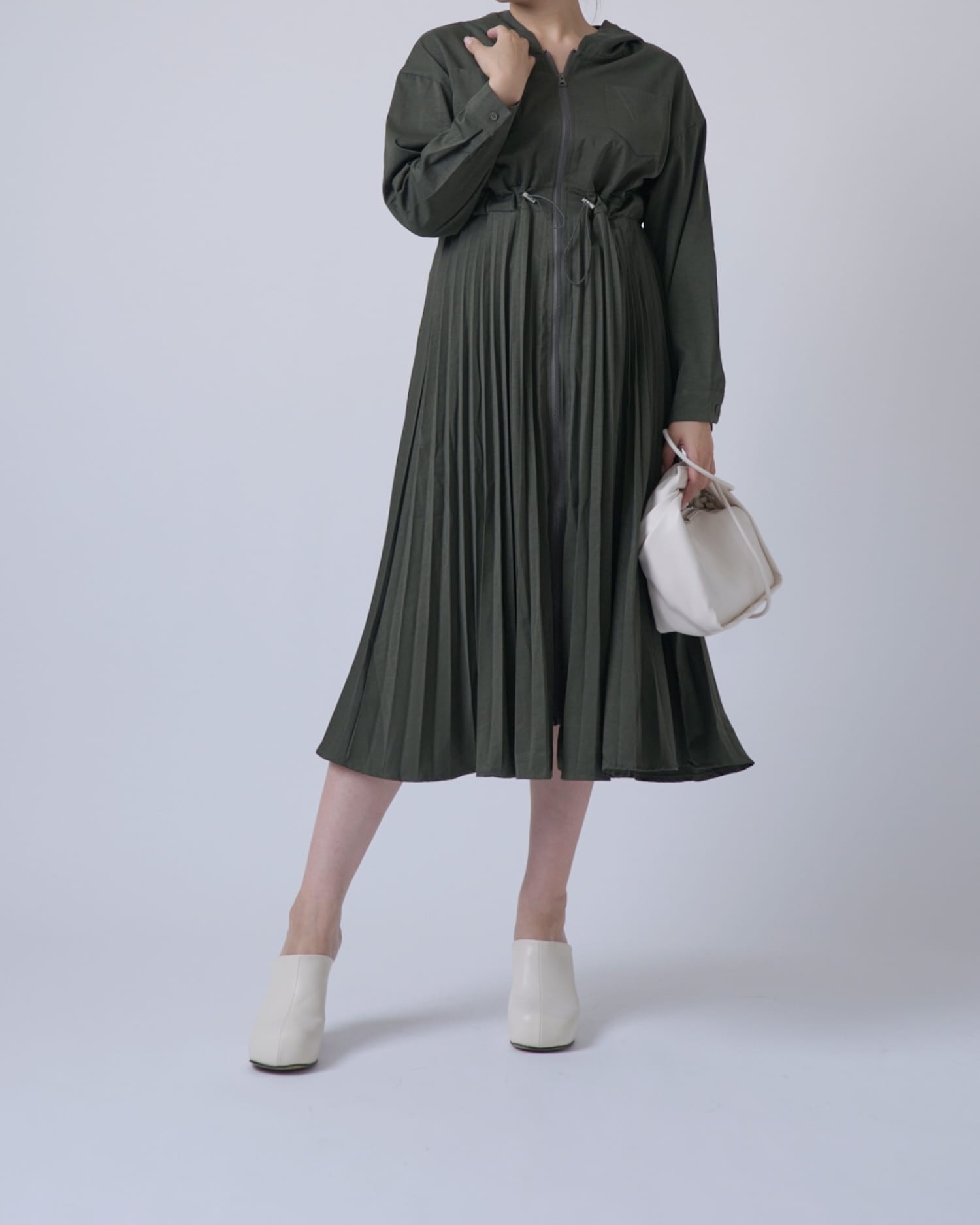 センタージップワンピース