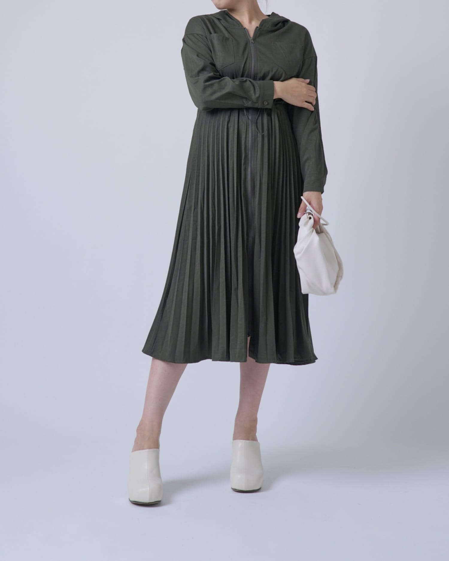 センタージップワンピース