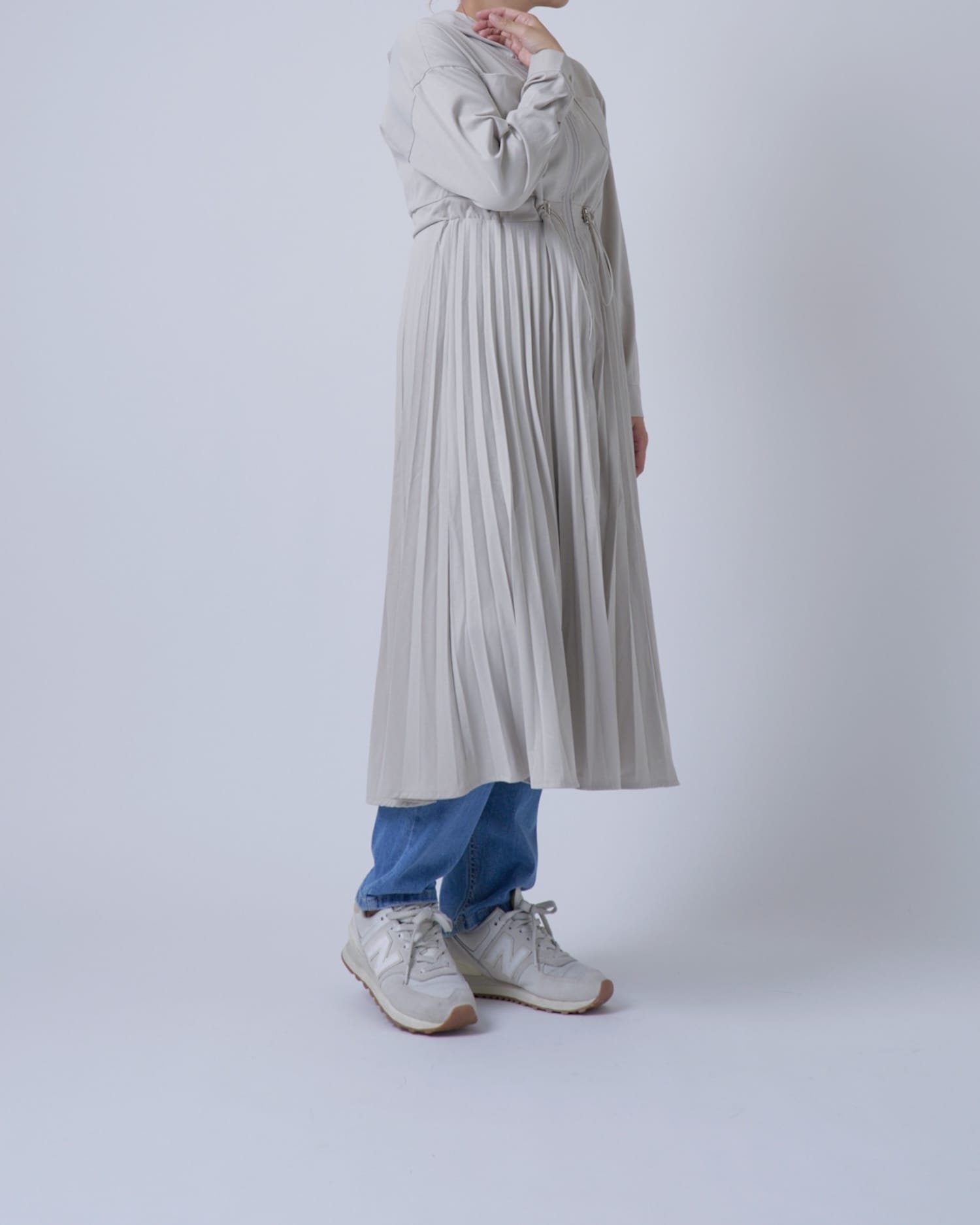 センタージップワンピース