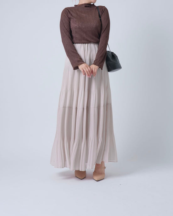 シフォンリラックスプルオーバー