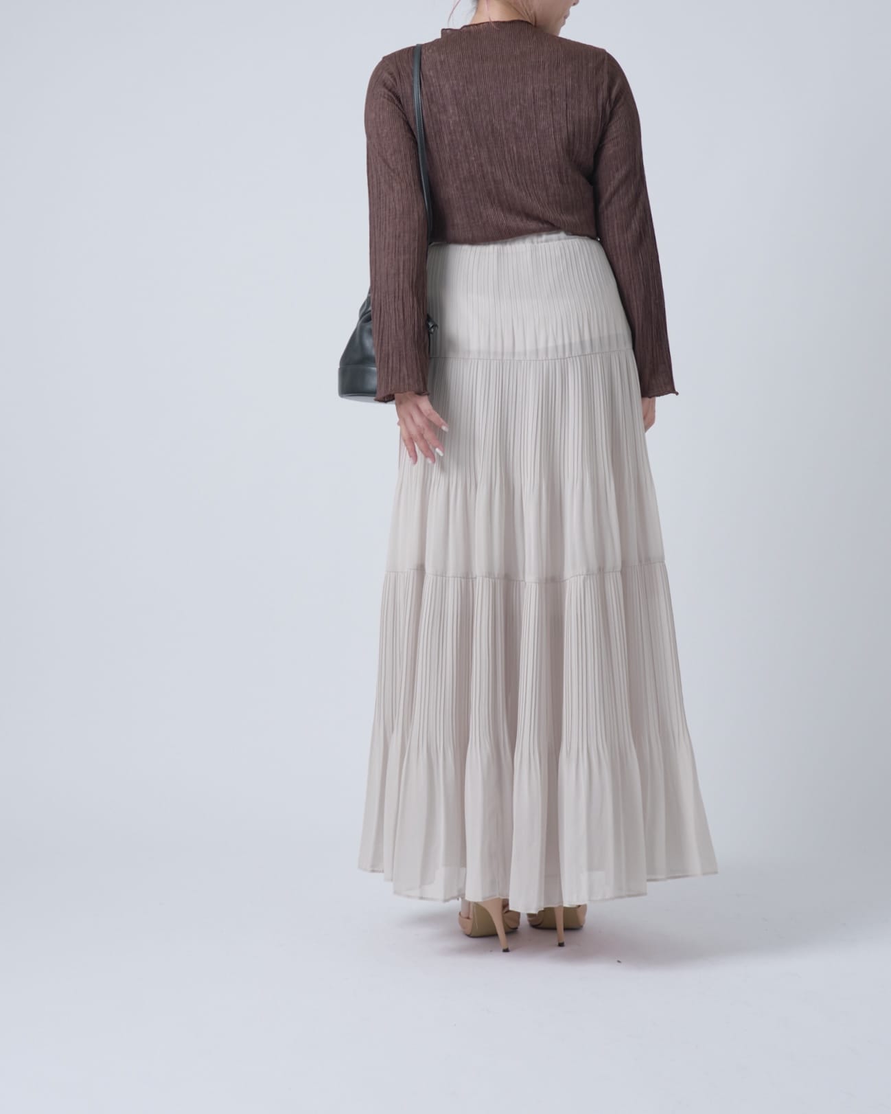 シフォンリラックスプルオーバー