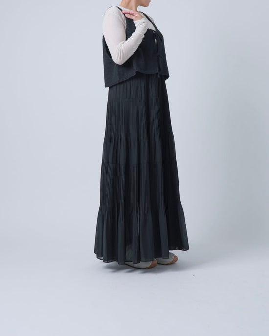 リボンニットビスチェ