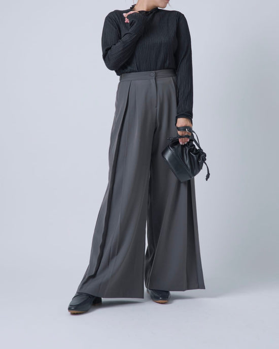 シフォンリラックスプルオーバー