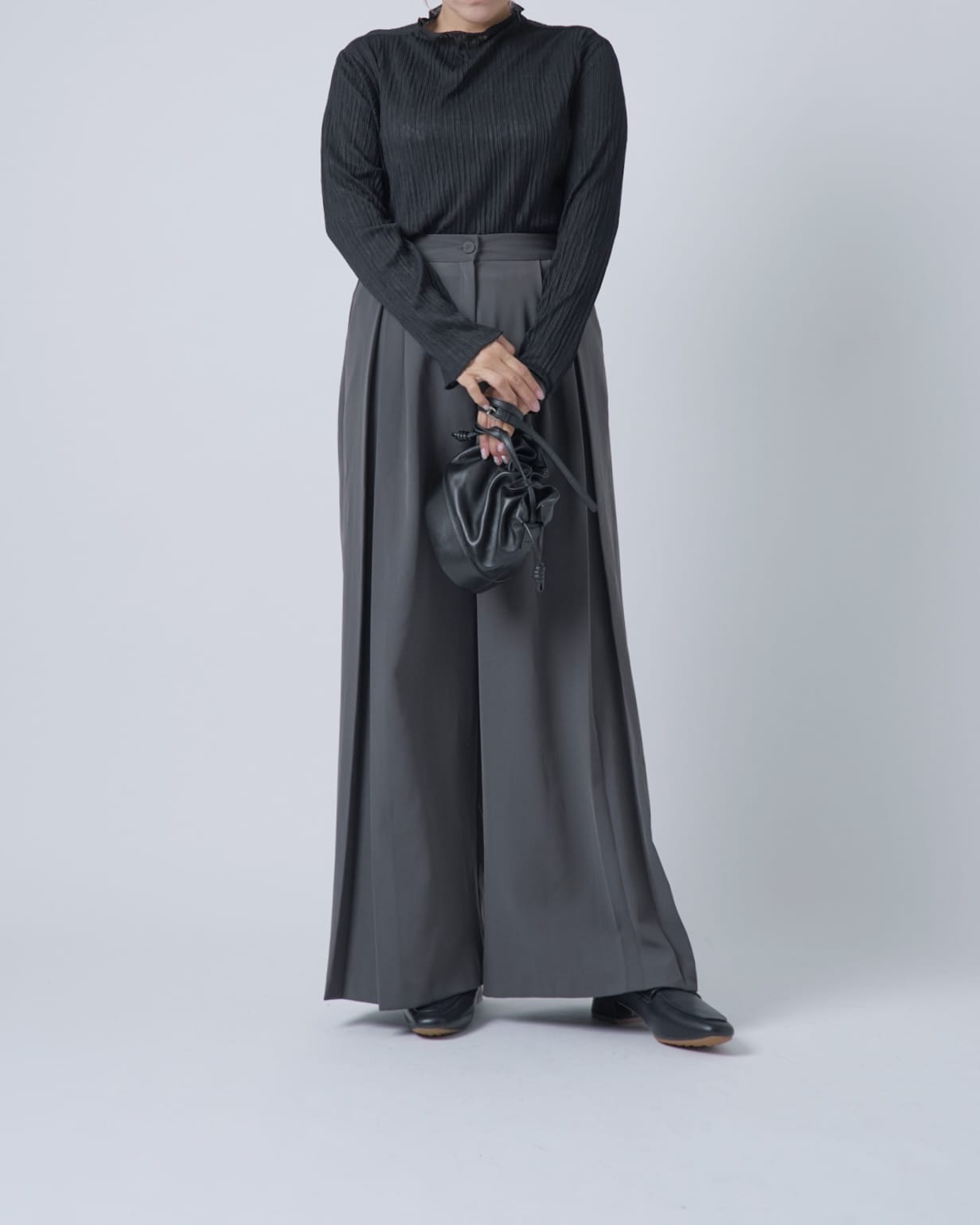 シフォンリラックスプルオーバー