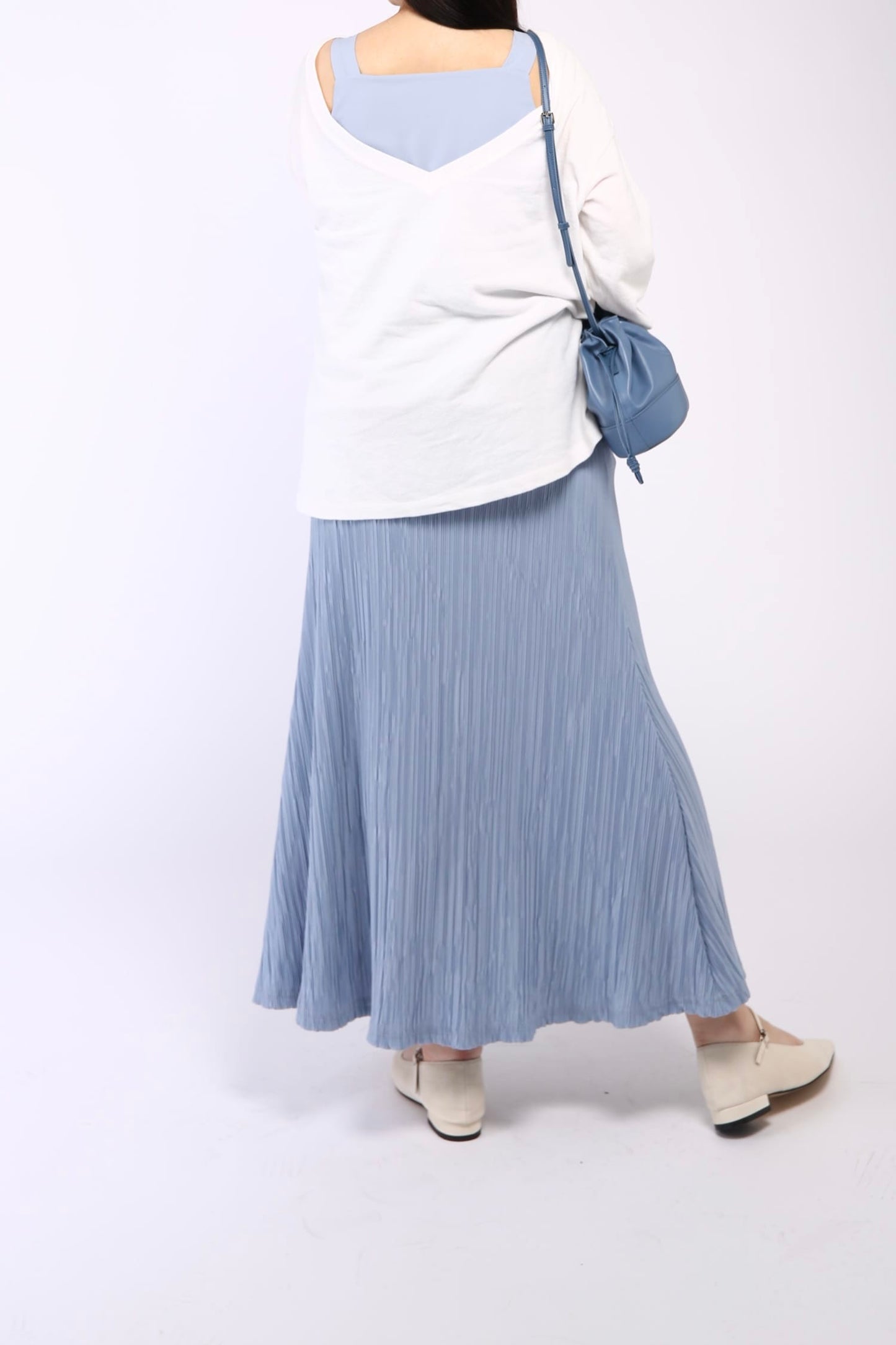 リブマーメイドスカート